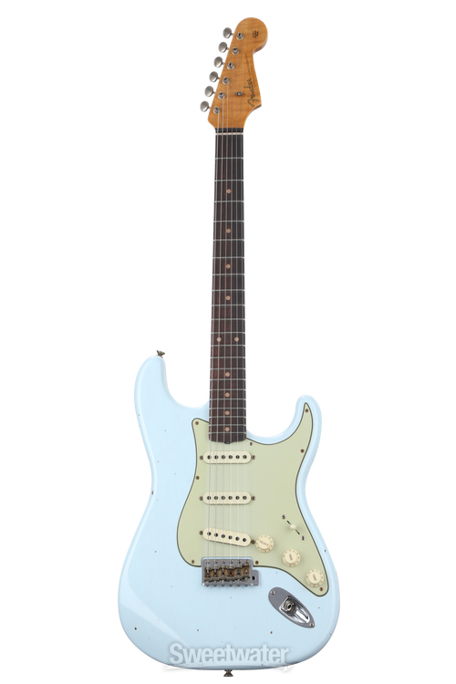 Fender Custom Shop Limited-edition '59 Special Stratocaster Journeyman  Relic - Super Faded Sonic Blue