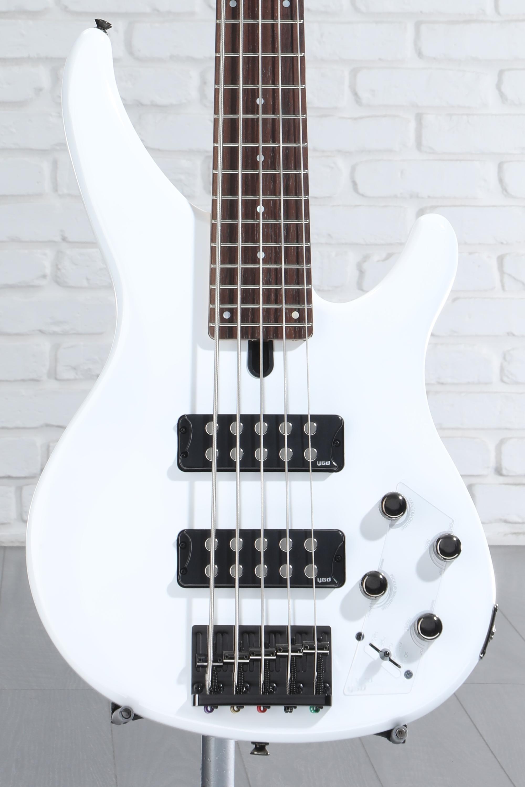 Yamaha TRBX305 5-string Bass Guitar - White | Sweetwater