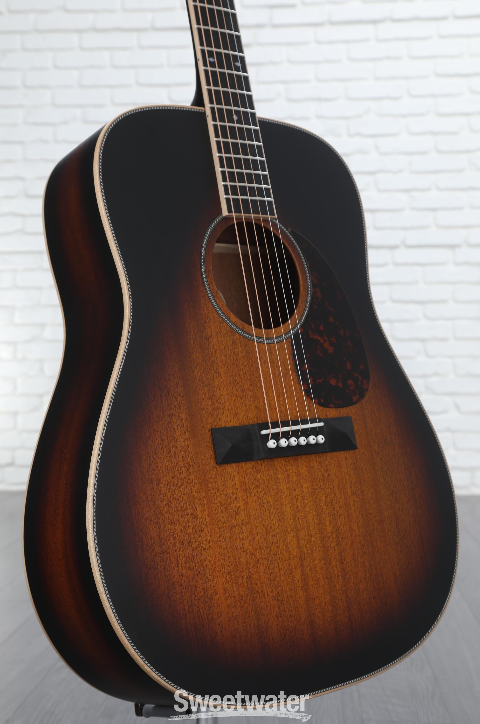 Larrivee D-40 Mahogany Legacy Series Acoustic Guitar - Vintage Sunburst  Satin | Sweetwater