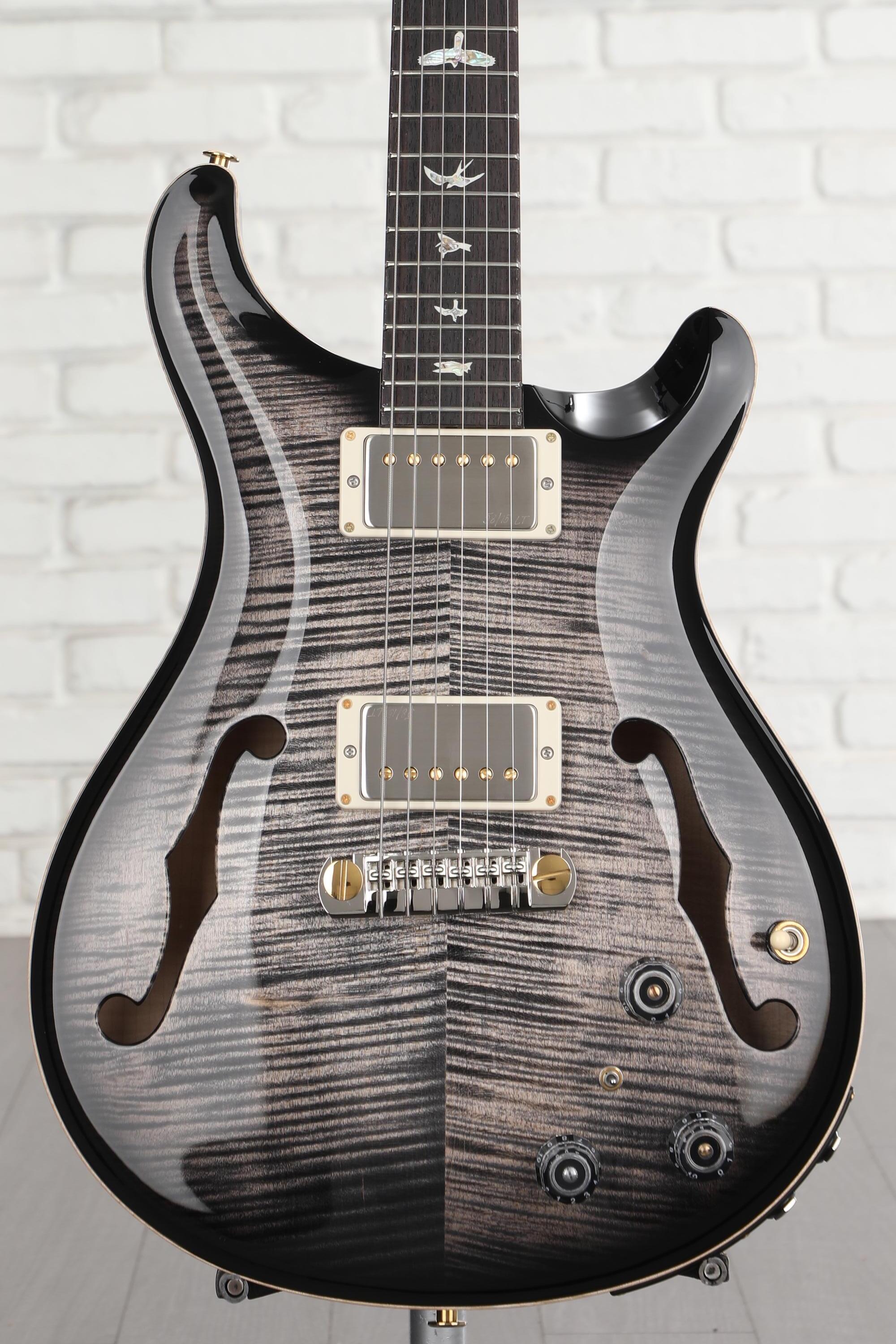 PRS Hollowbody II Piezo 10-Top Electric Guitar - Charcoal