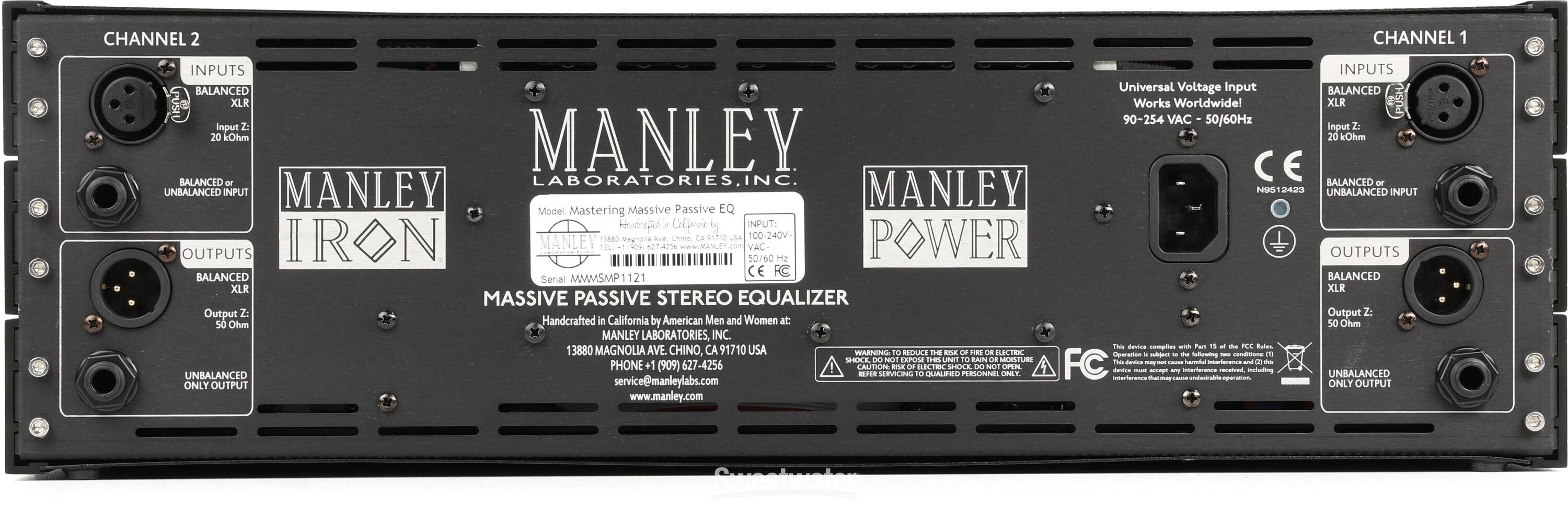 Manley Massive Passive Mastering Version | Sweetwater