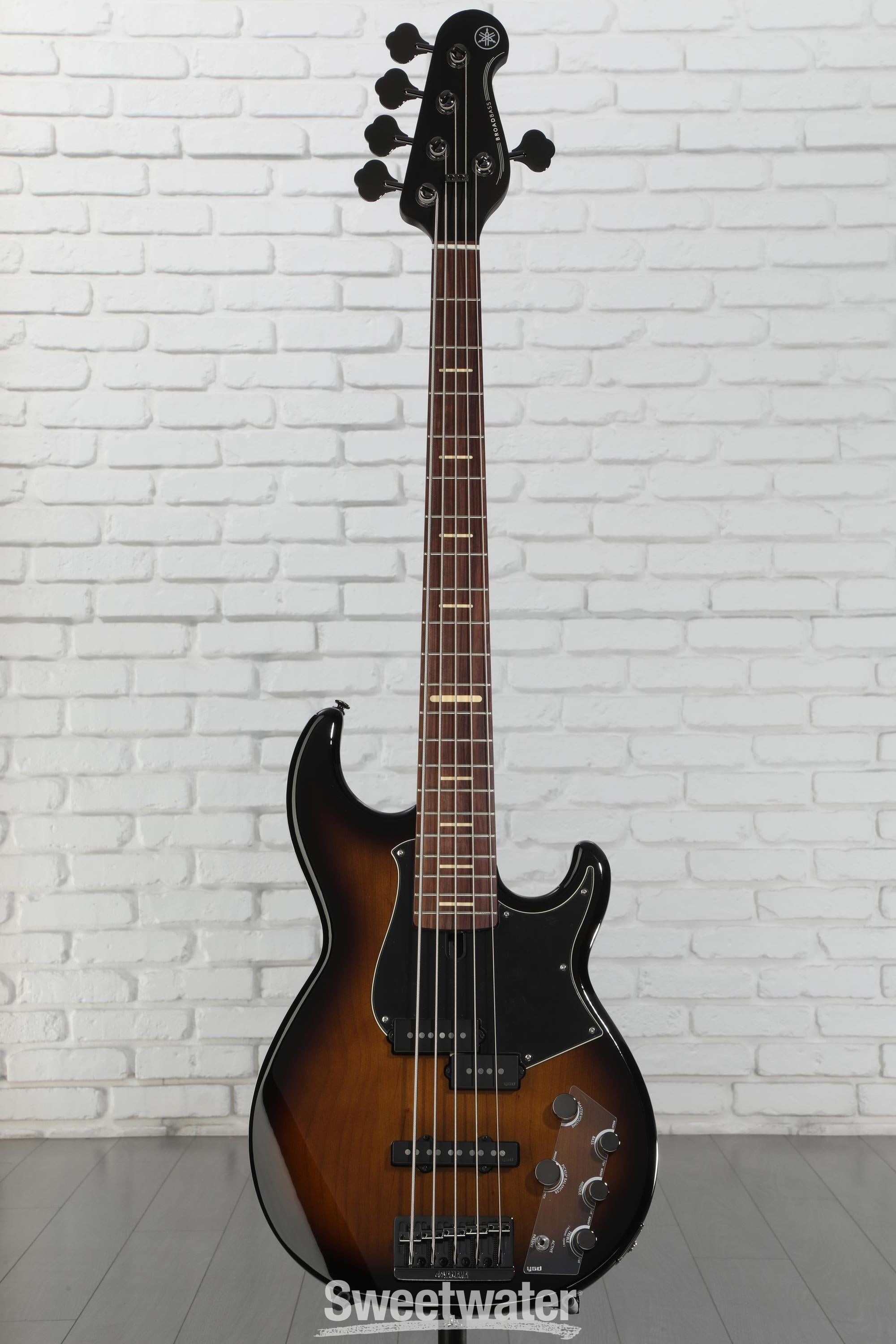 Yamaha BB735A 5-string Bass Guitar - Dark Coffee Sunburst
