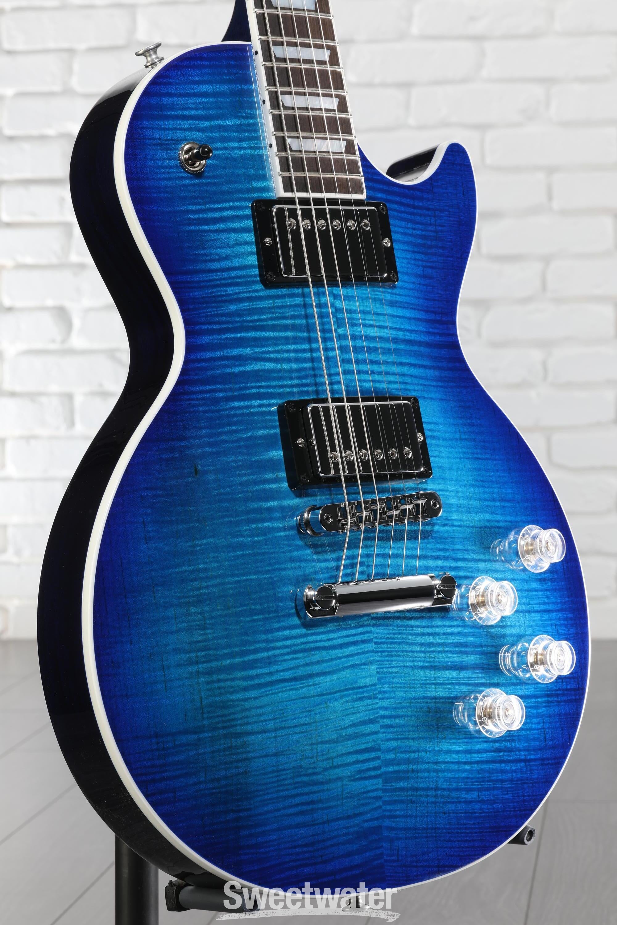 Gibson Les Paul Modern Figured Electric Guitar - Cobalt Burst