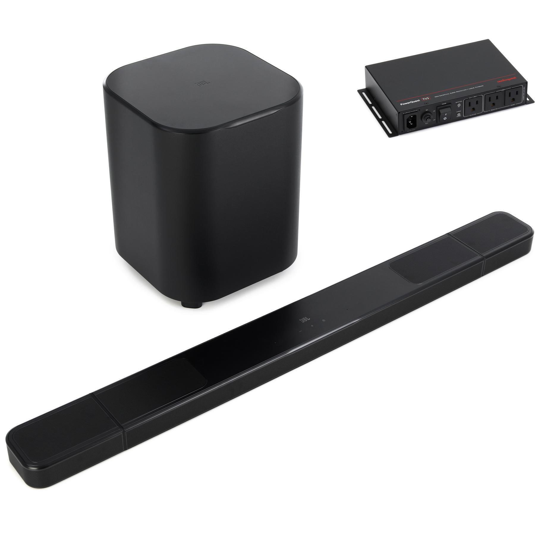 JBL Bar 1300XMK2 11.1.4 Soundbar and Wireless Subwoofer with Power