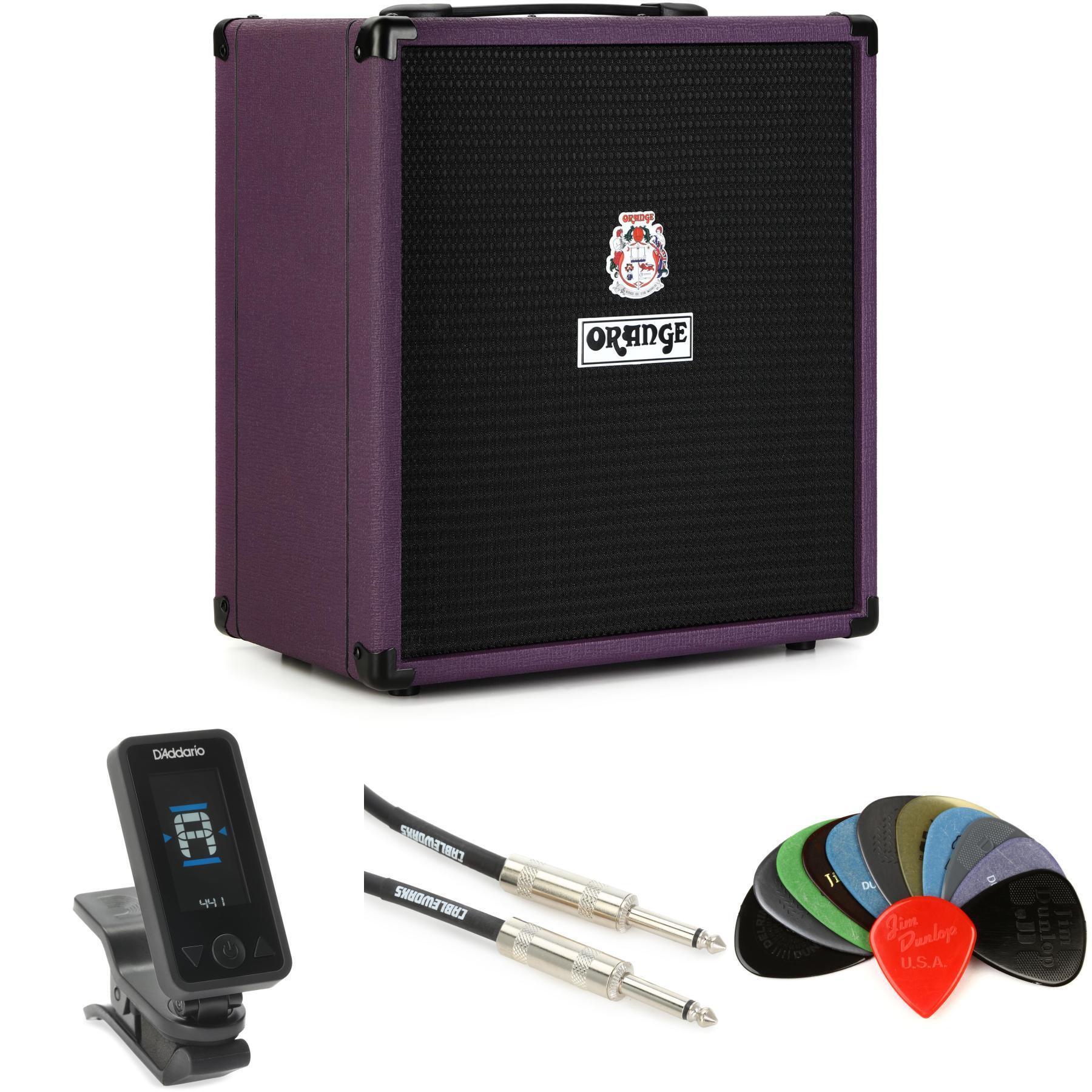 ORANGE / CRUSH BASS 50 LTD Orange Crush Bass 50 - Black Bass combo amp