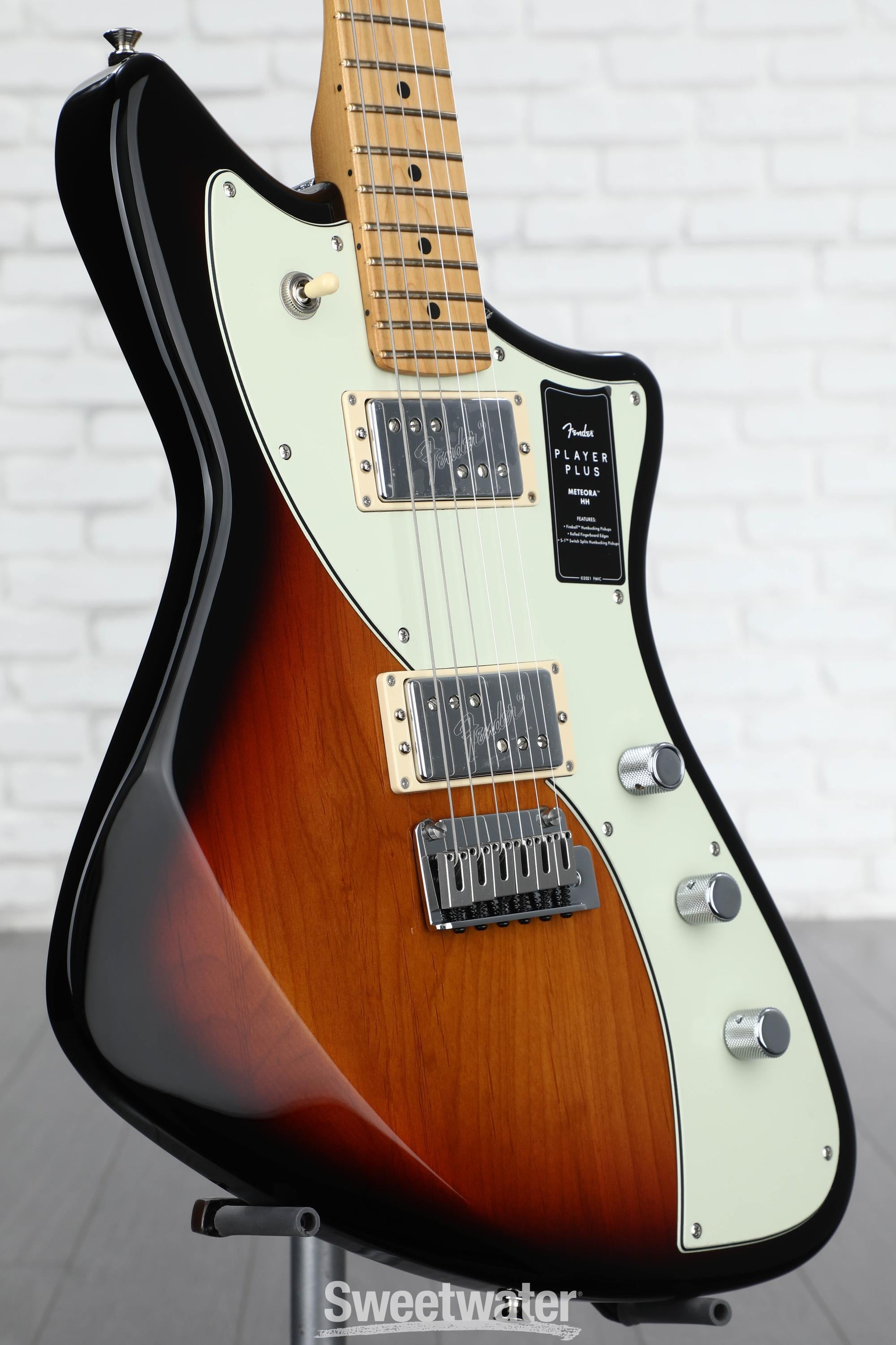 美品 Fender Mexico Player Plus Meteora HH Fender Player Plus Meteora HH Electric Guitar - Silverburst
