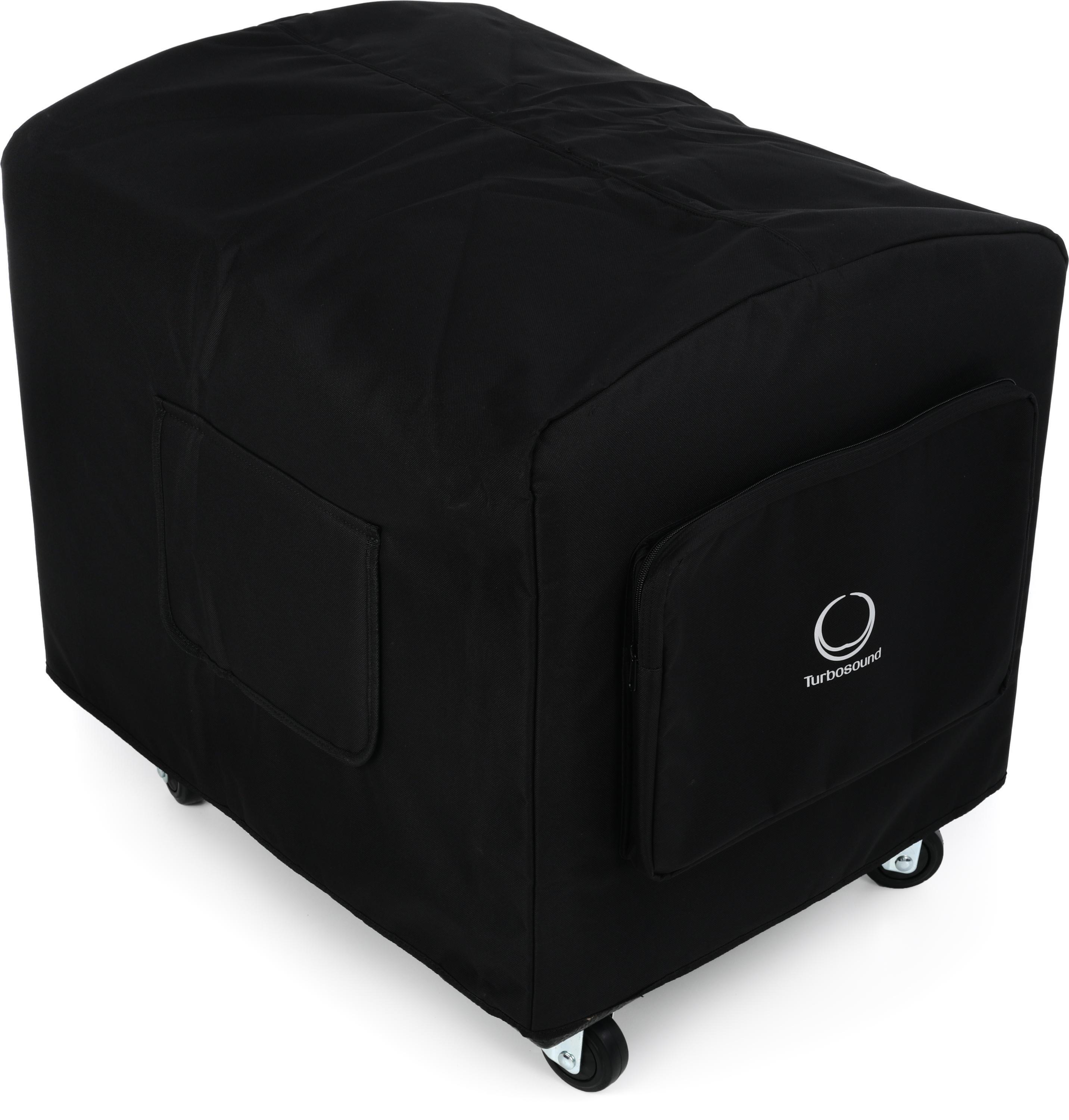 Bundled Item: Turbosound TS-PC18B-4 Deluxe Water-resistant Cover for 18" Subwoofers with Casters