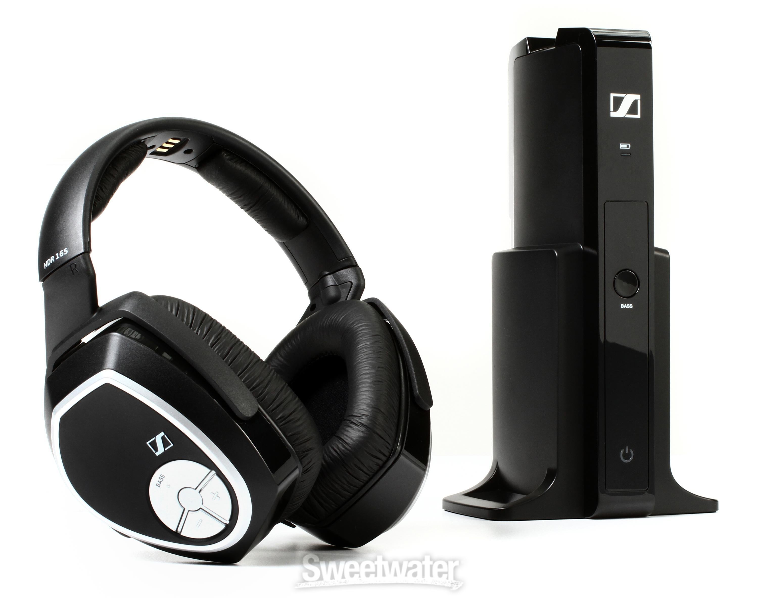 Sennheiser RS 165 RF Wireless Headphone System Over Ear Closed