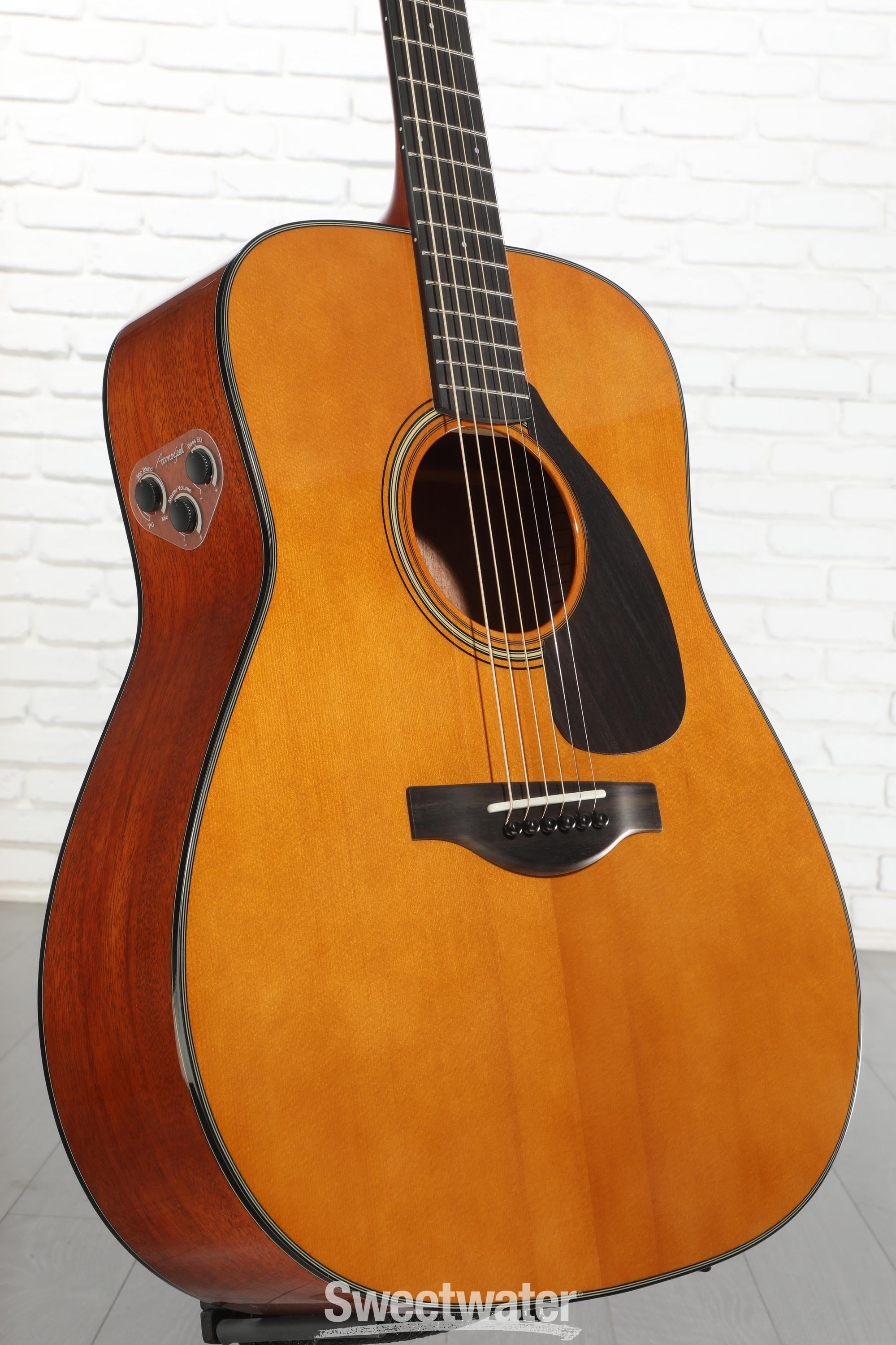 Yamaha Red Label FGX5 Acoustic Guitar - Natural | Sweetwater
