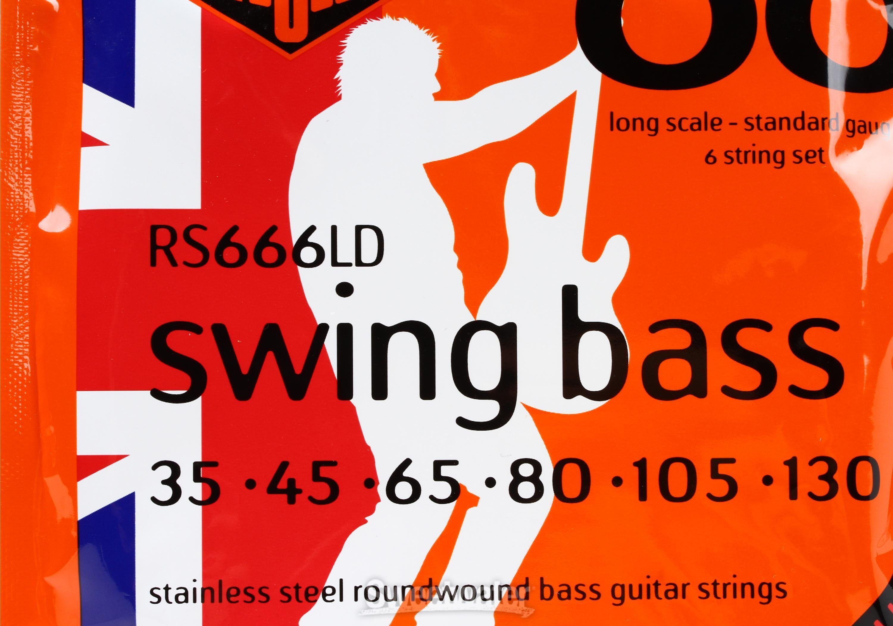 Rotosound RS666LD Swing Bass 66 Stainless Steel Roundwound Bass