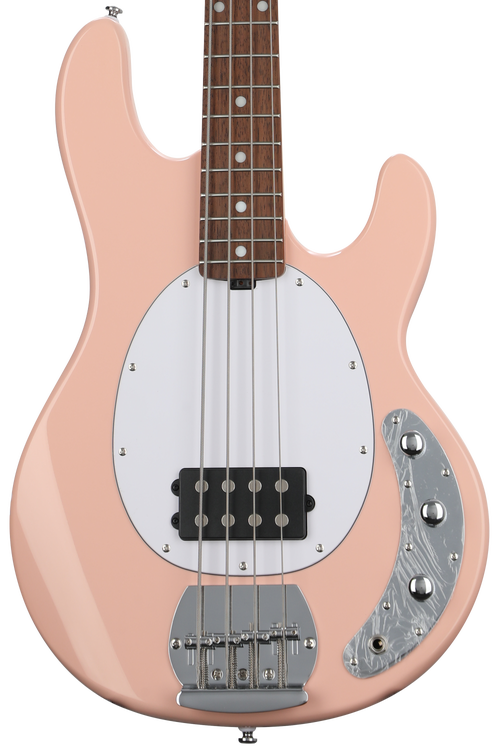 Sterling By Music Man StingRay RAY4 Bass Guitar - Pueblo Pink