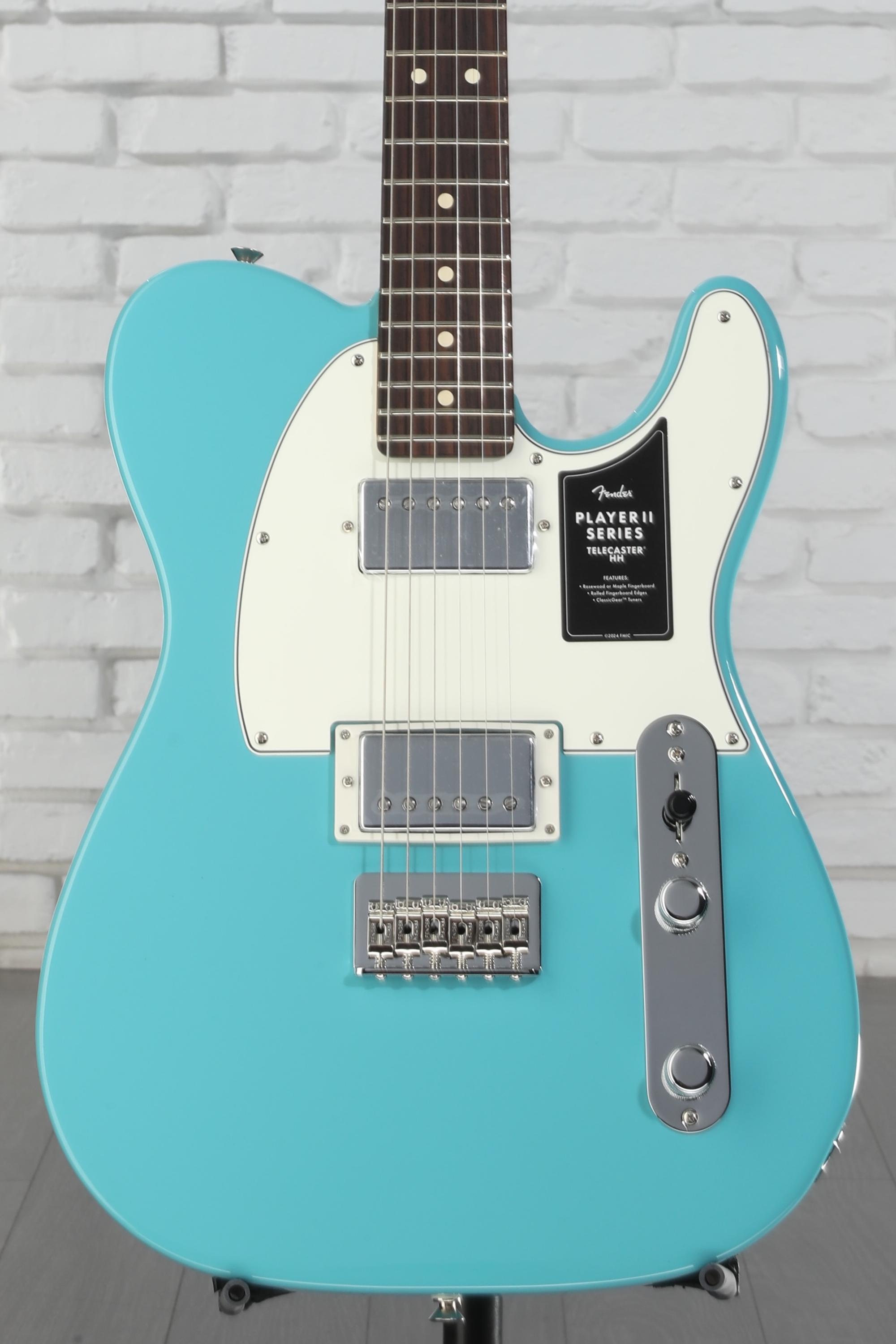 Fender Player II Telecaster HH Electric Guitar - Aquatone