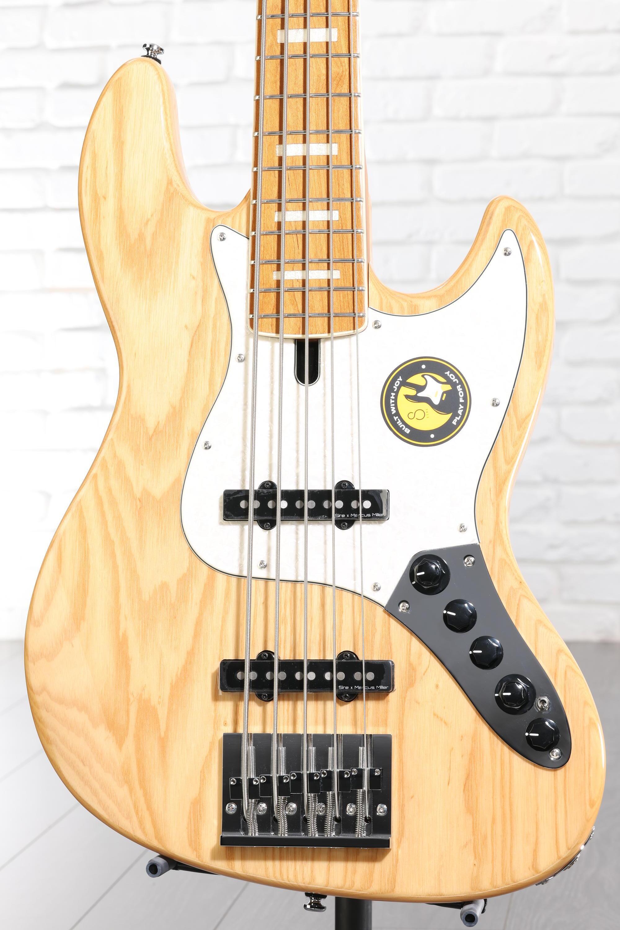 Sire Marcus Miller V8 5-string Bass Guitar - Natural | Sweetwater