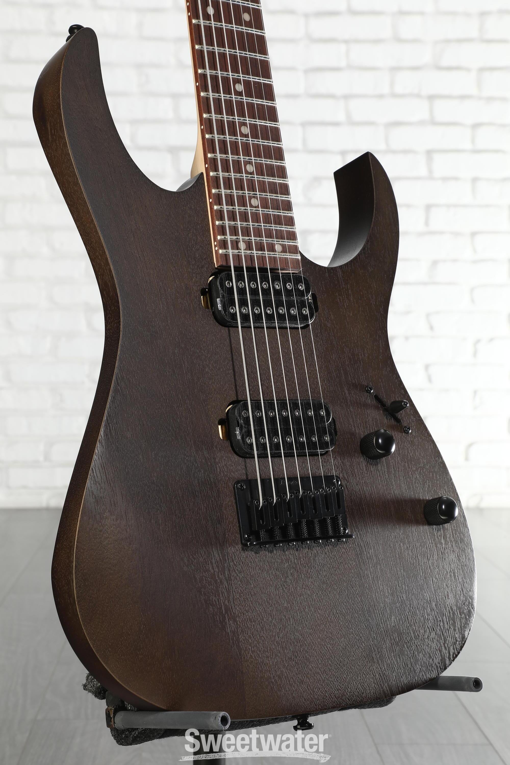 Ibanez RG7421 7-string Electric Guitar - Walnut Flat | Sweetwater