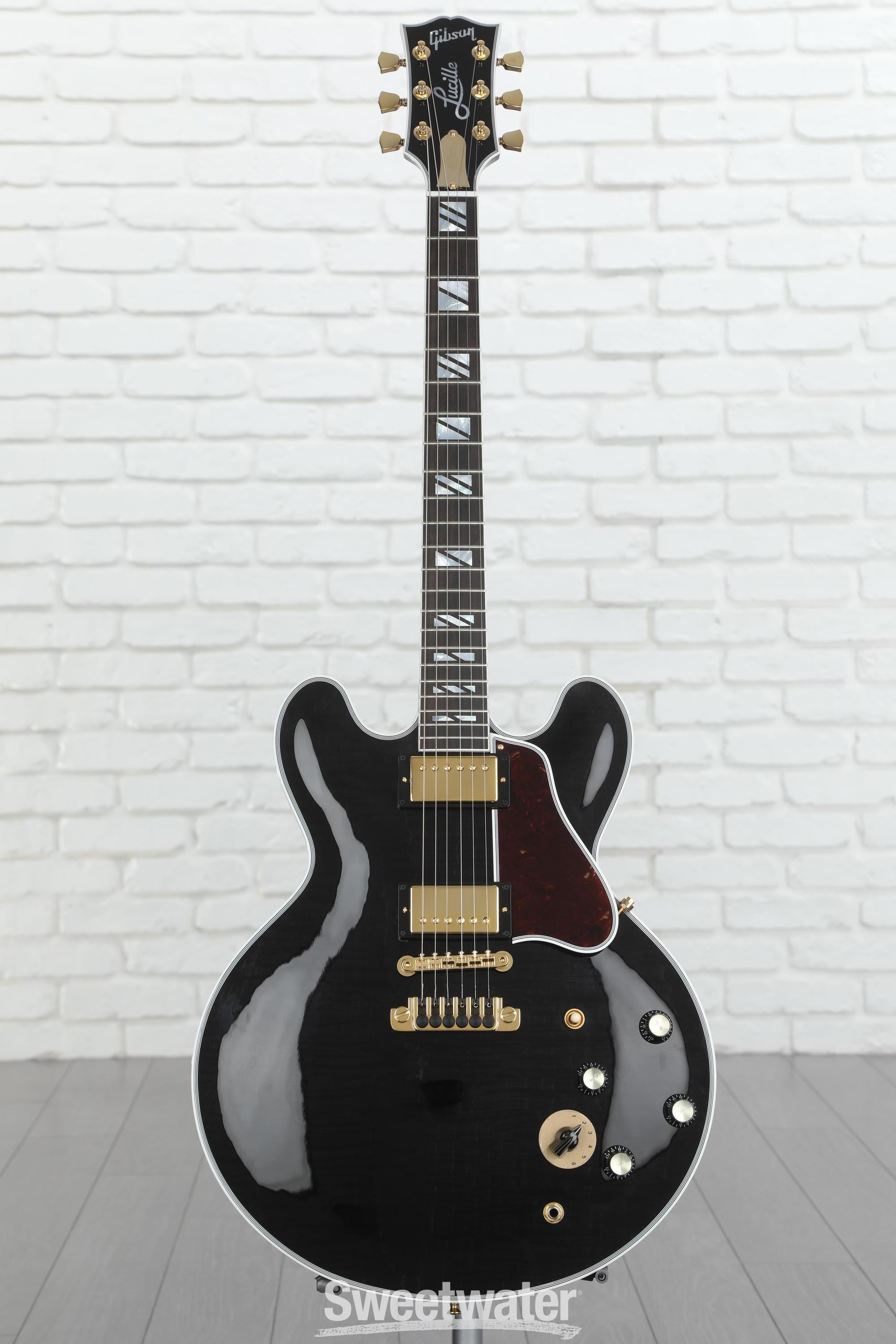 Gibson Custom B.B. King Lucille Legacy Electric Guitar - Transparent Ebony