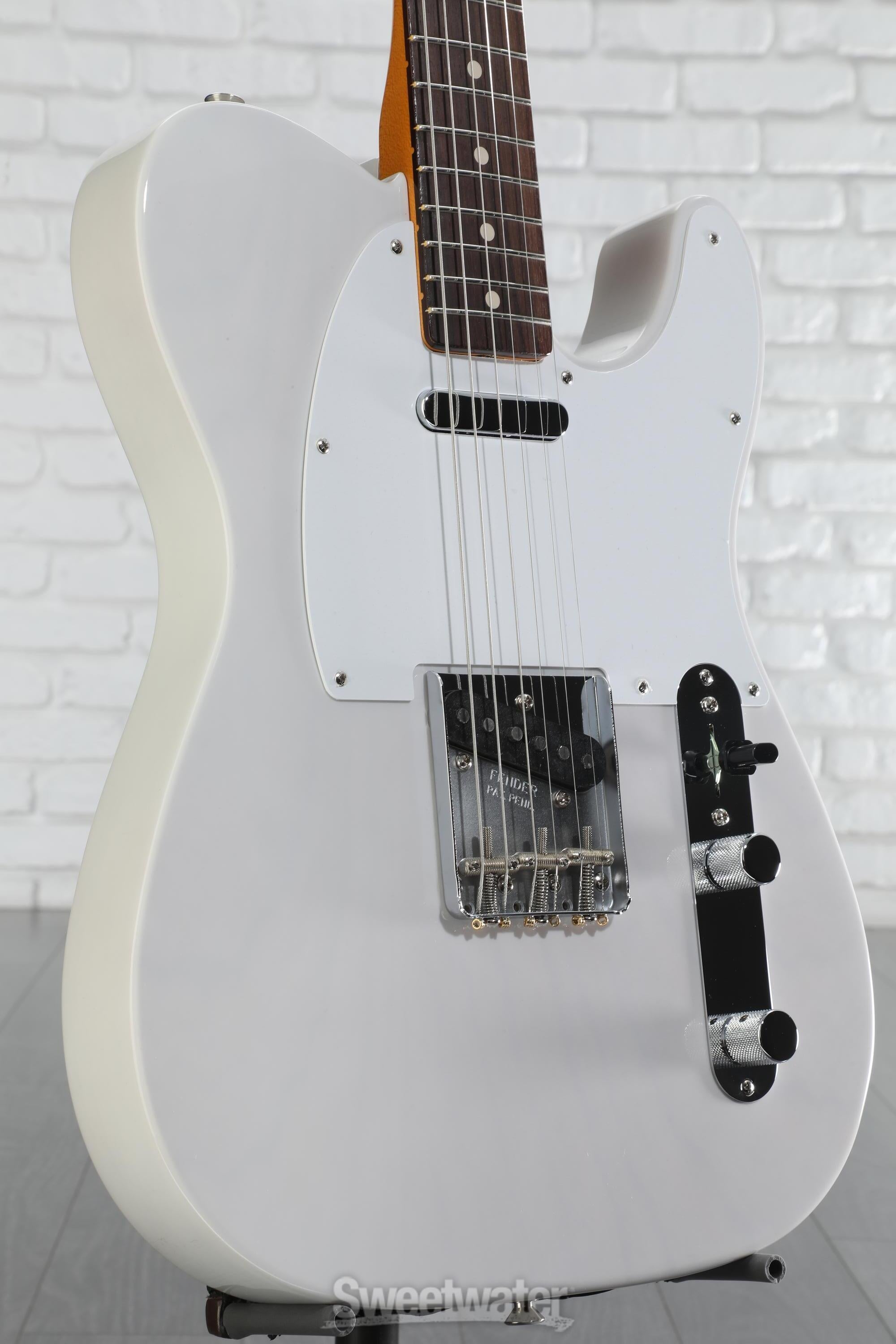 [宅送] Fender Jimmy Page Telecaster - White Blonde | Sweetwater ギター