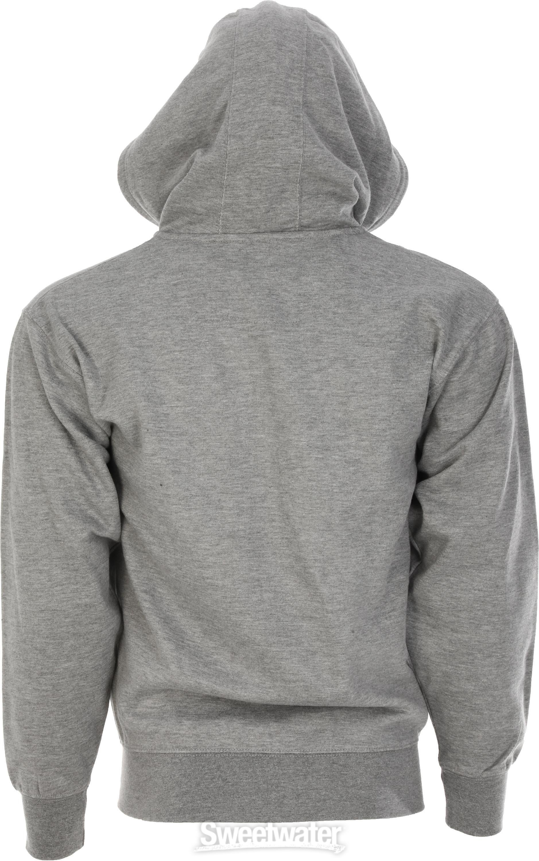 Fender フェンダー Spaghetti Small Logo Zip Front Hoodie Athletic