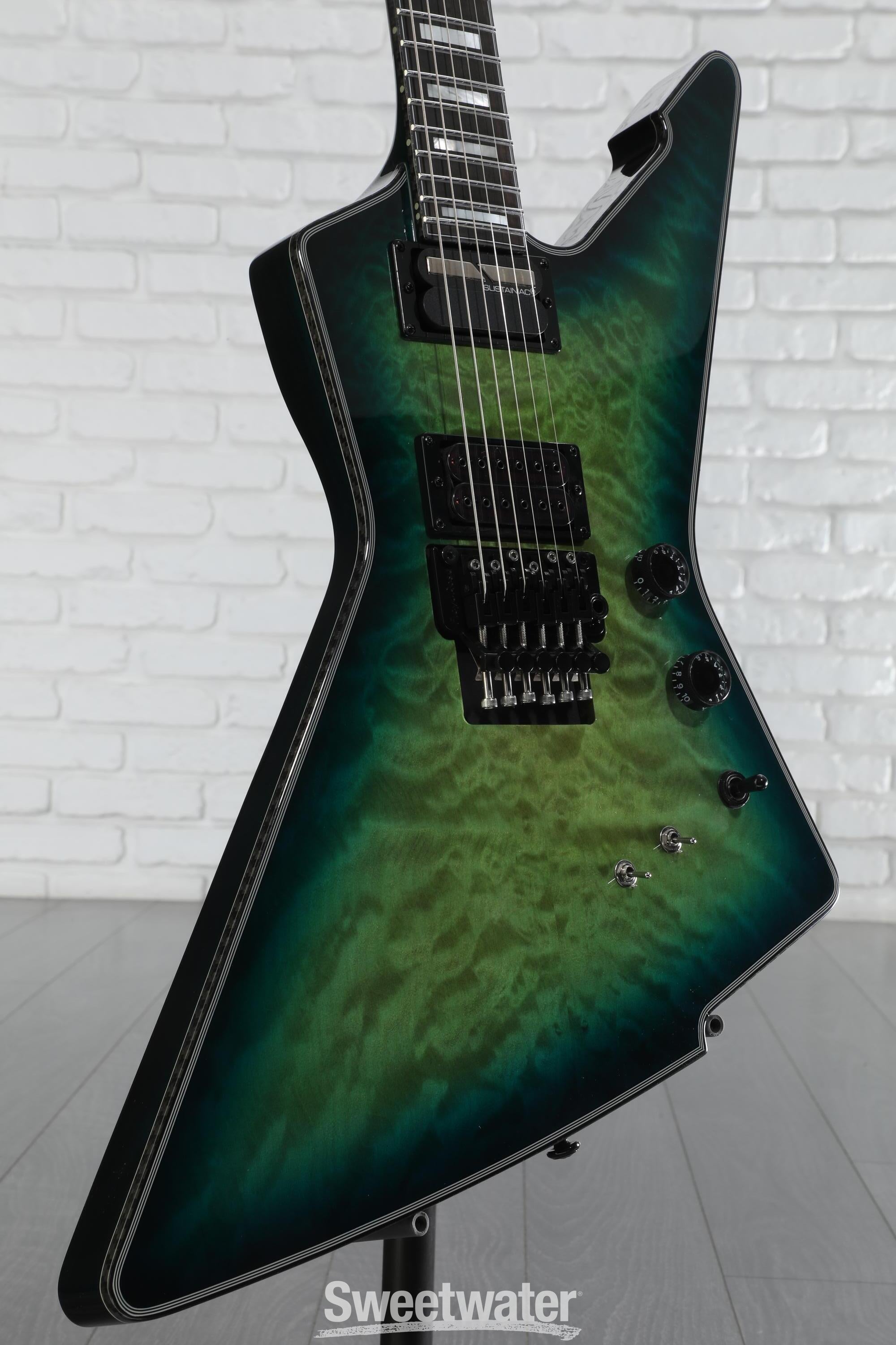 Schecter E-1 FR S Special-edition Electric Guitar - Green
