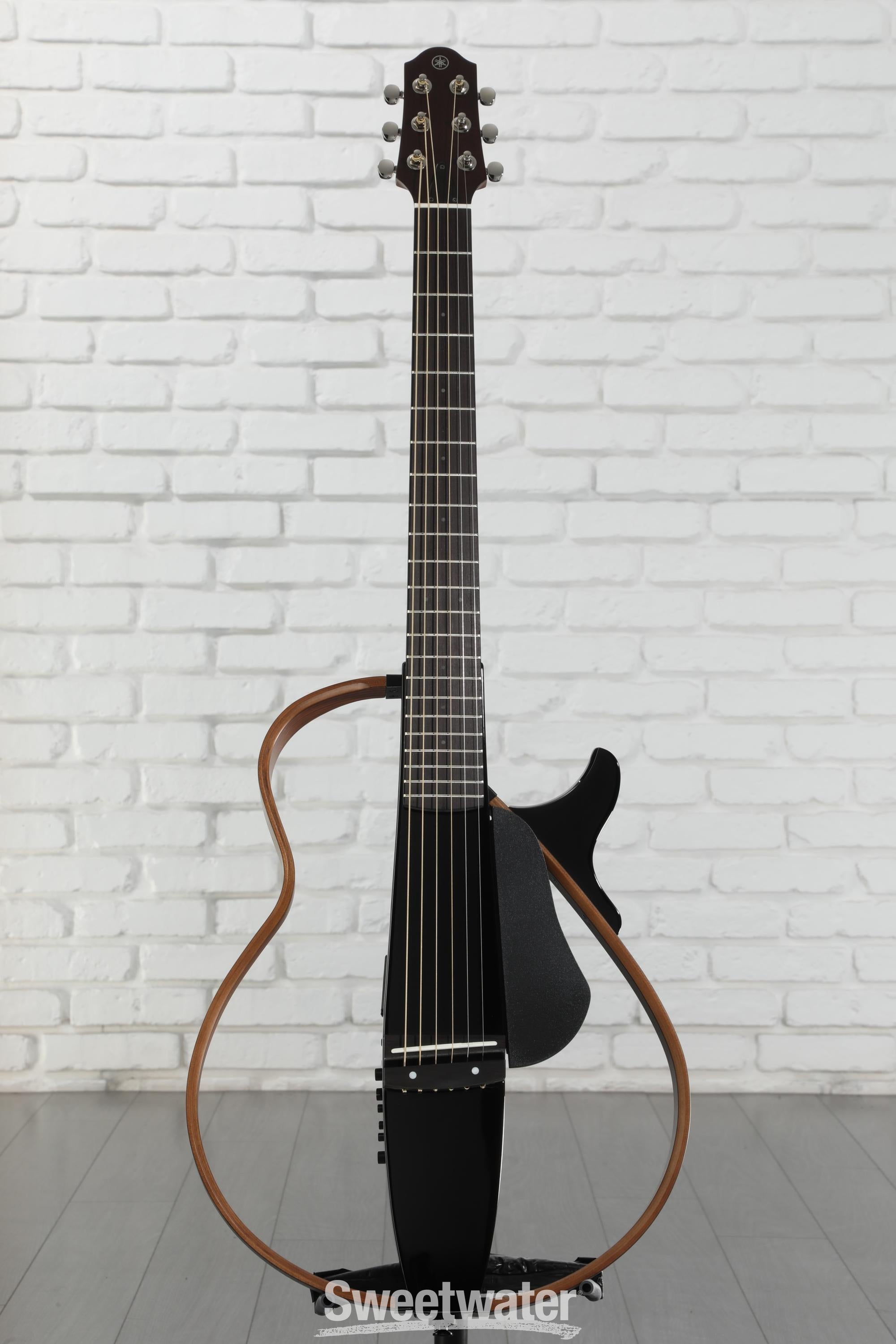 Yamaha SLG200S Silent Guitar - Translucent Black | Sweetwater