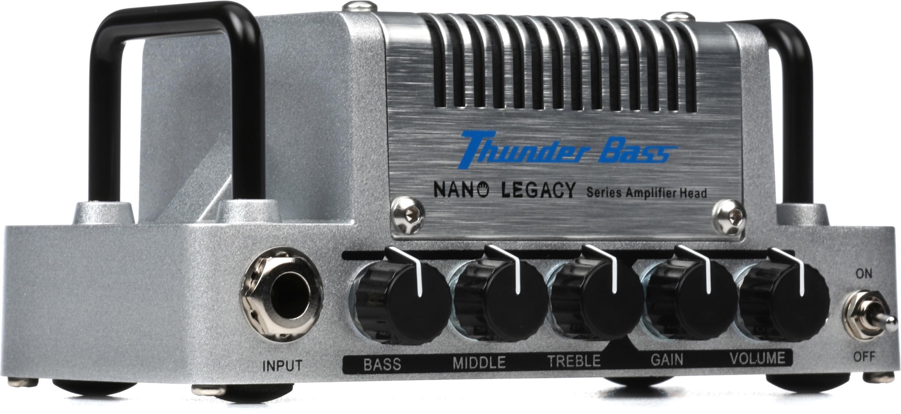 Hotone Nano Legacy Thunder Bass 5-watt Micro Bass Head | Sweetwater