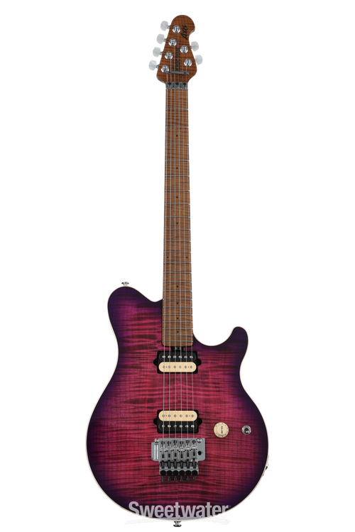 Ernie Ball Music Man Axis Electric Guitar - Olallieberry Flame