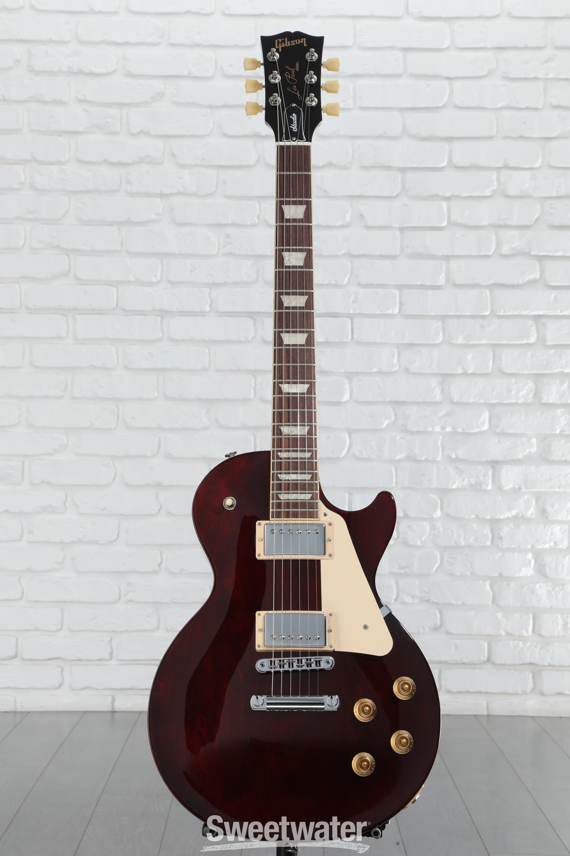 Gibson Les Paul Studio Electric Guitar - Wine Red | Sweetwater