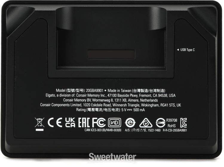 Stream Deck Mk.2 Customizable Desktop Interface - Sweetwater