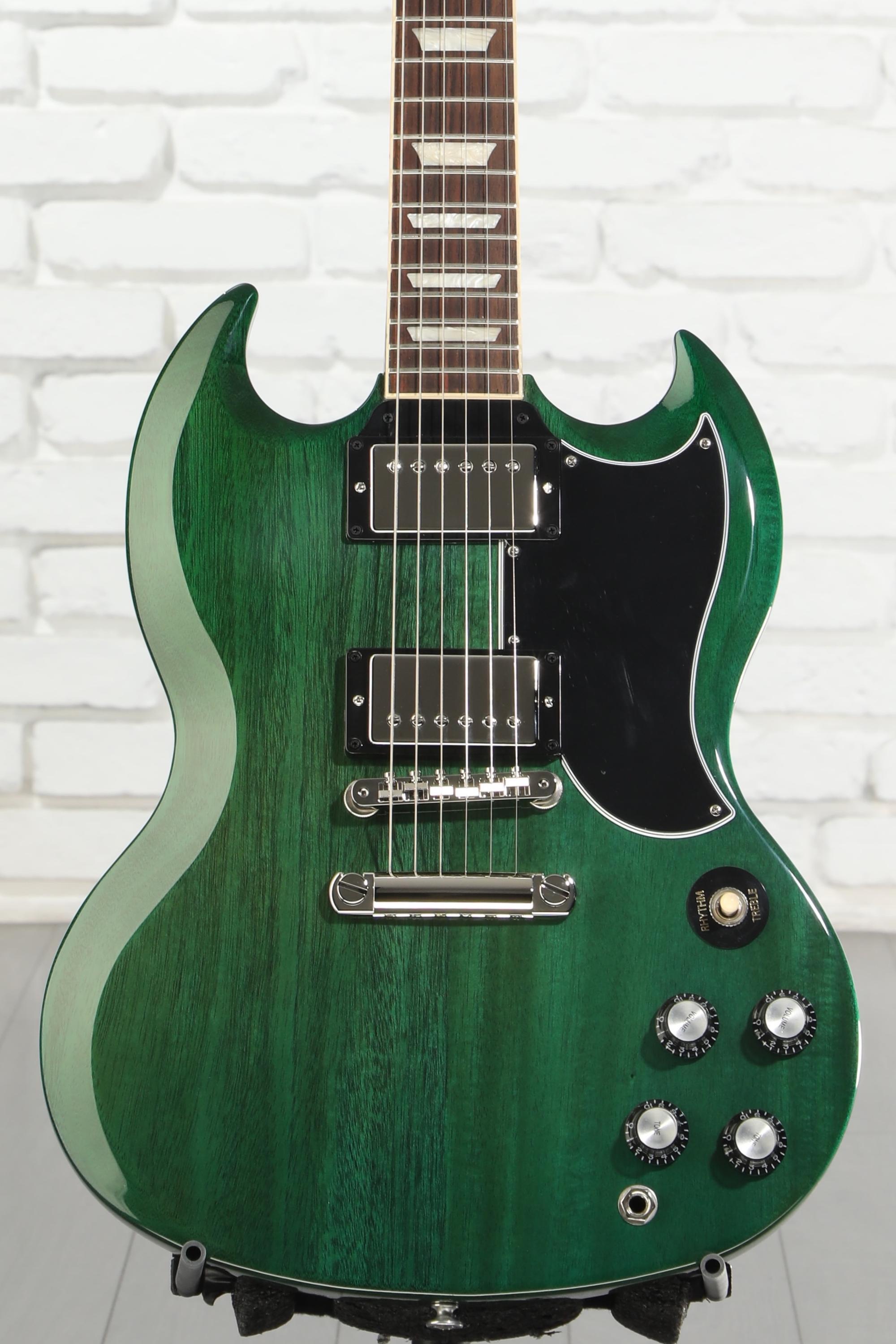 Gibson SG Standard '61 Electric Guitar - Translucent Teal | Sweetwater