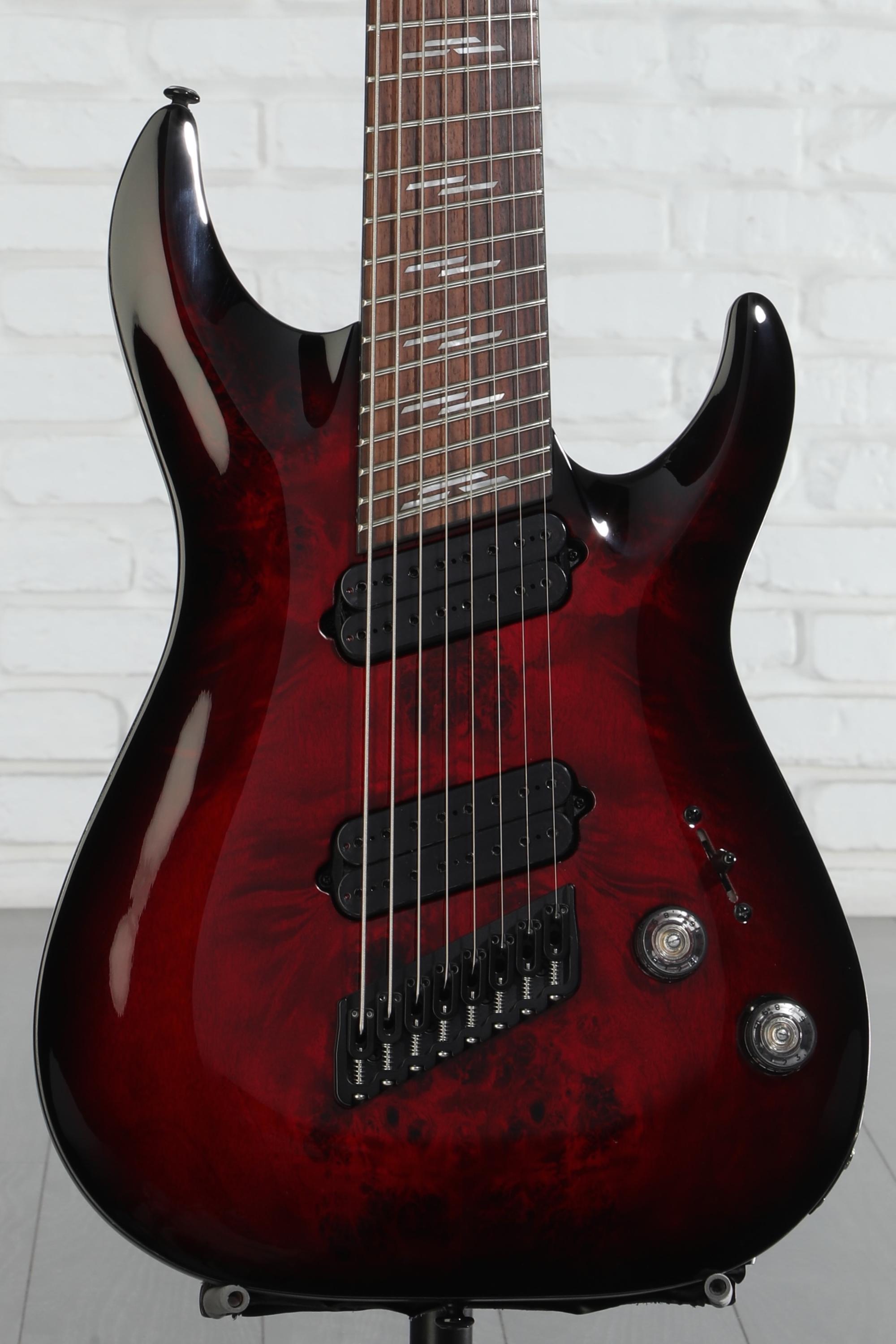 Schecter Omen Elite-8 Multiscale 8-string Electric Guitar