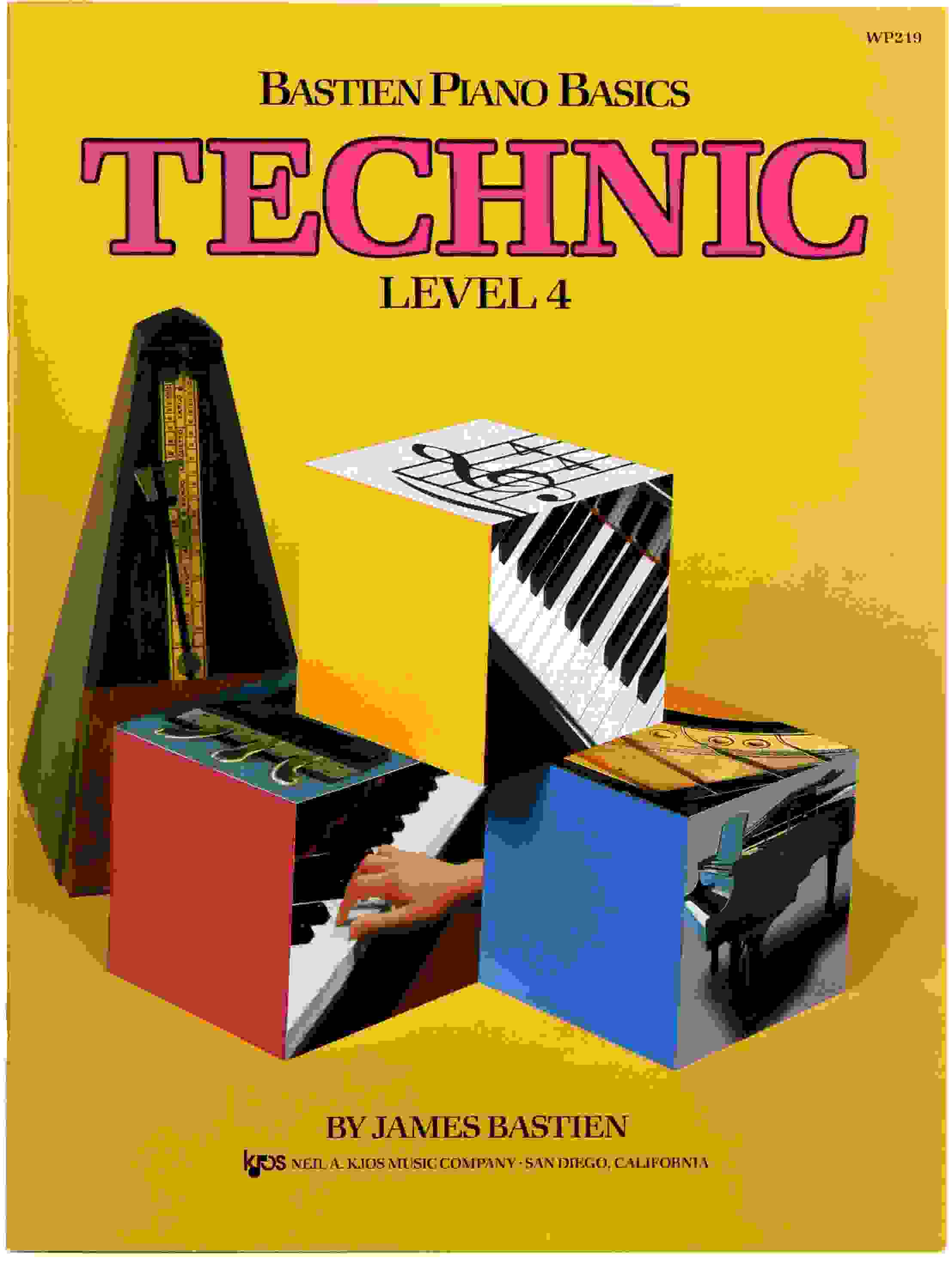 Kjos Bastien Piano Basics: Technic - Level 4
