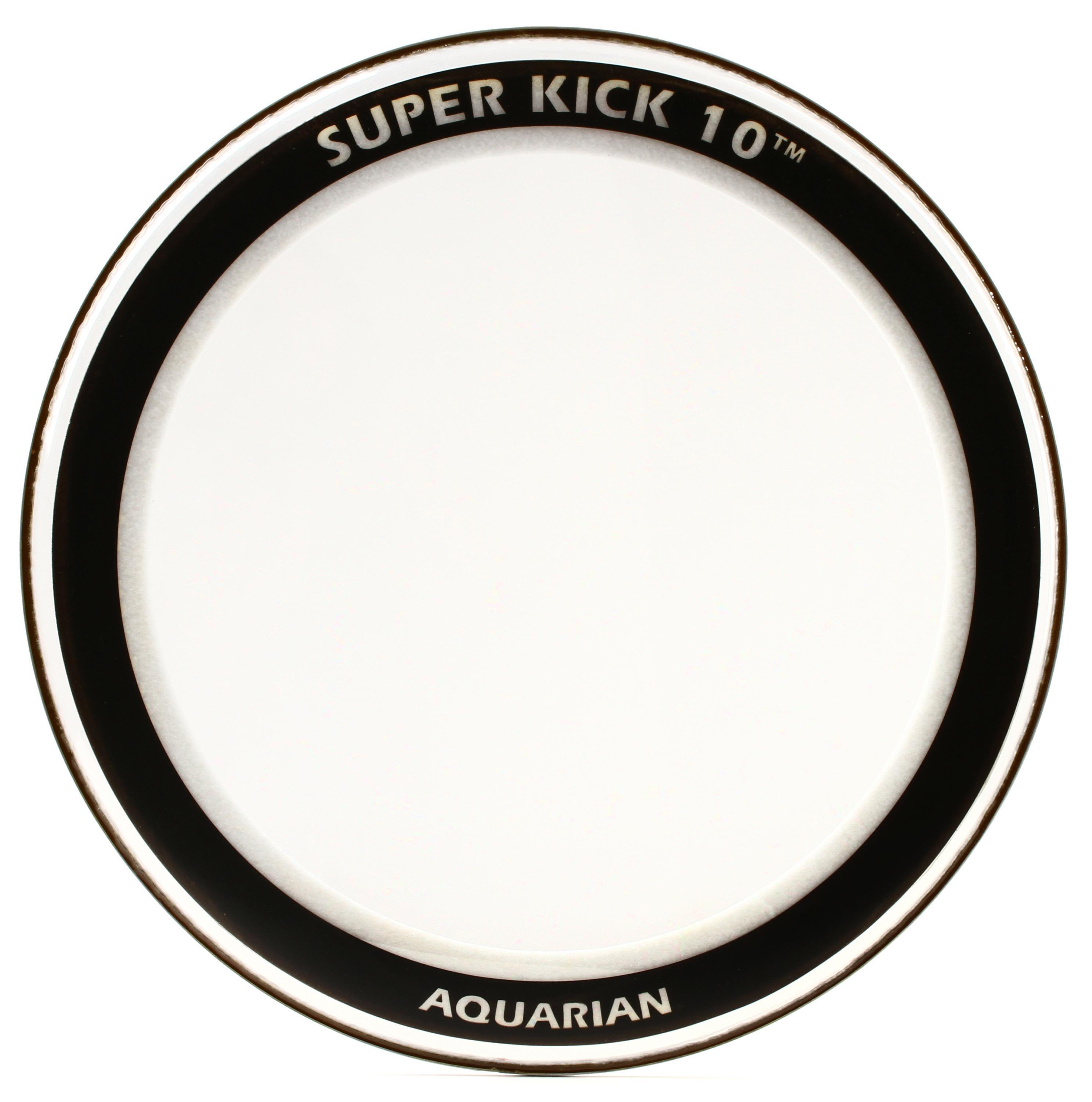 Aquarian Super Kick 10 Clear Bass Drumhead - 22 inch | Sweetwater