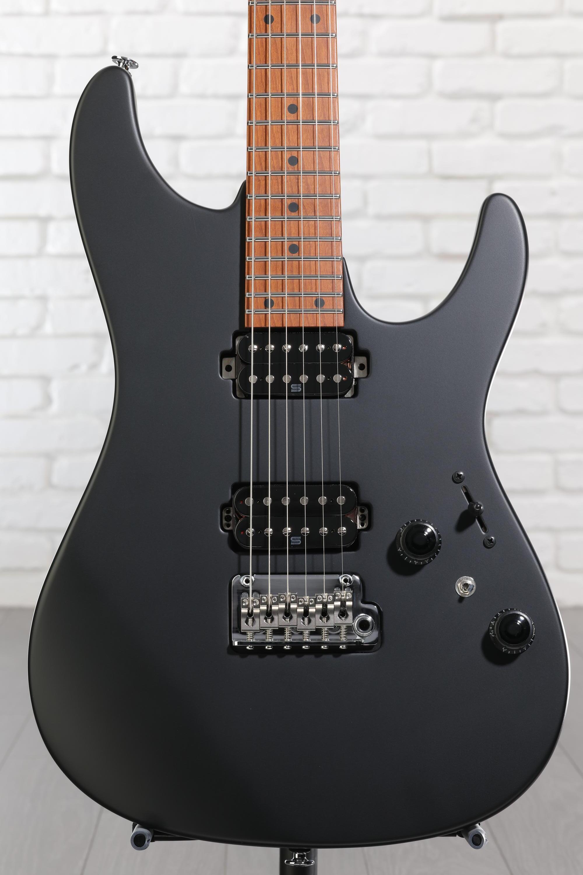 Ibanez Prestige AZ2402 Electric Guitar - Black Flat | Sweetwater