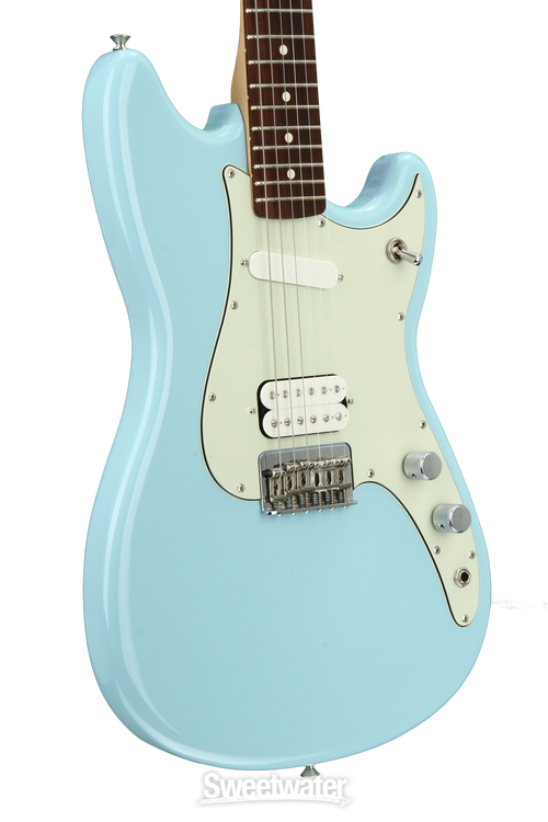 Fender Duo-Sonic HS - Daphne Blue with Rosewood Fingerboard