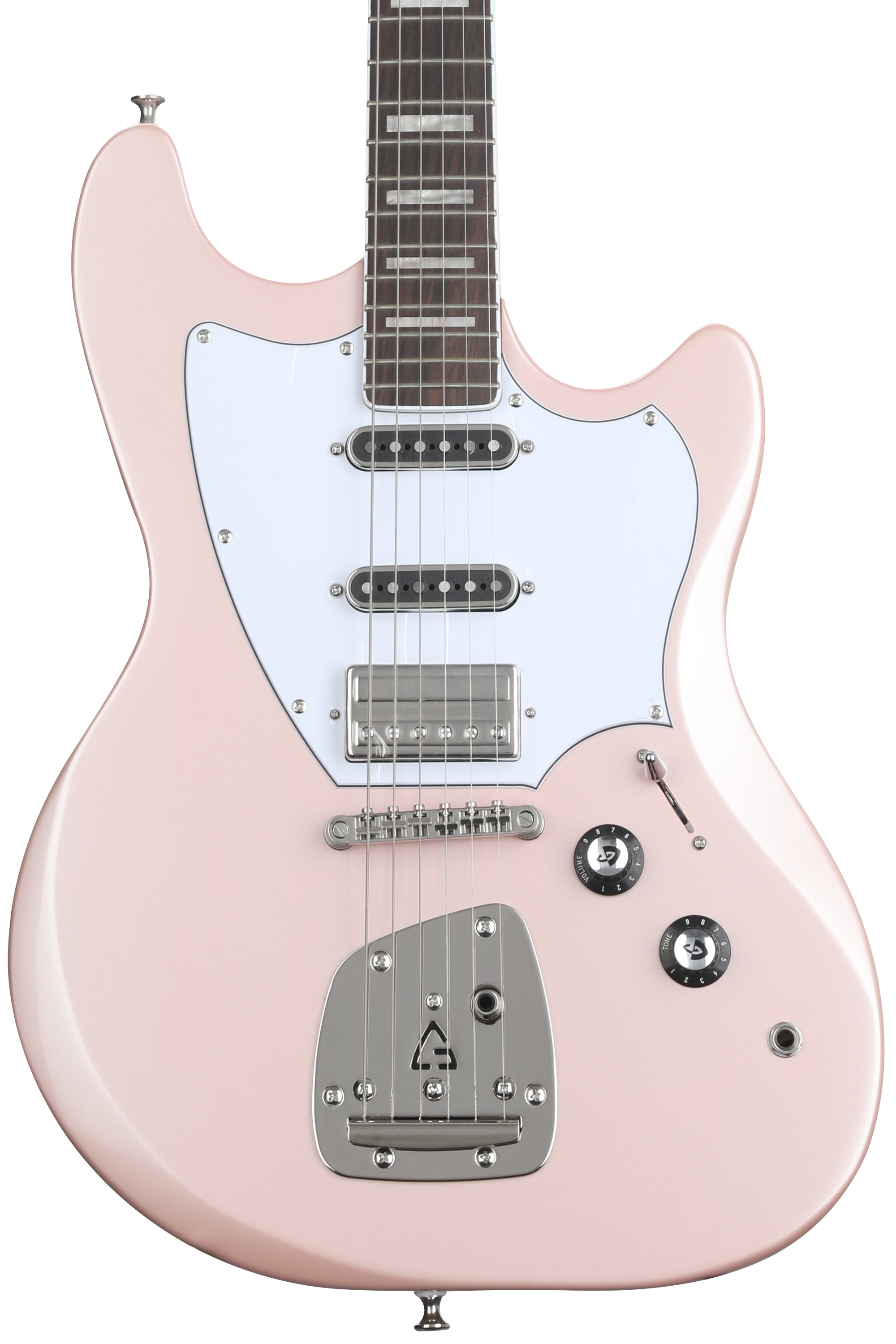 Guild Surfliner Deluxe Solidbody Electric Guitar - Rose Quartz