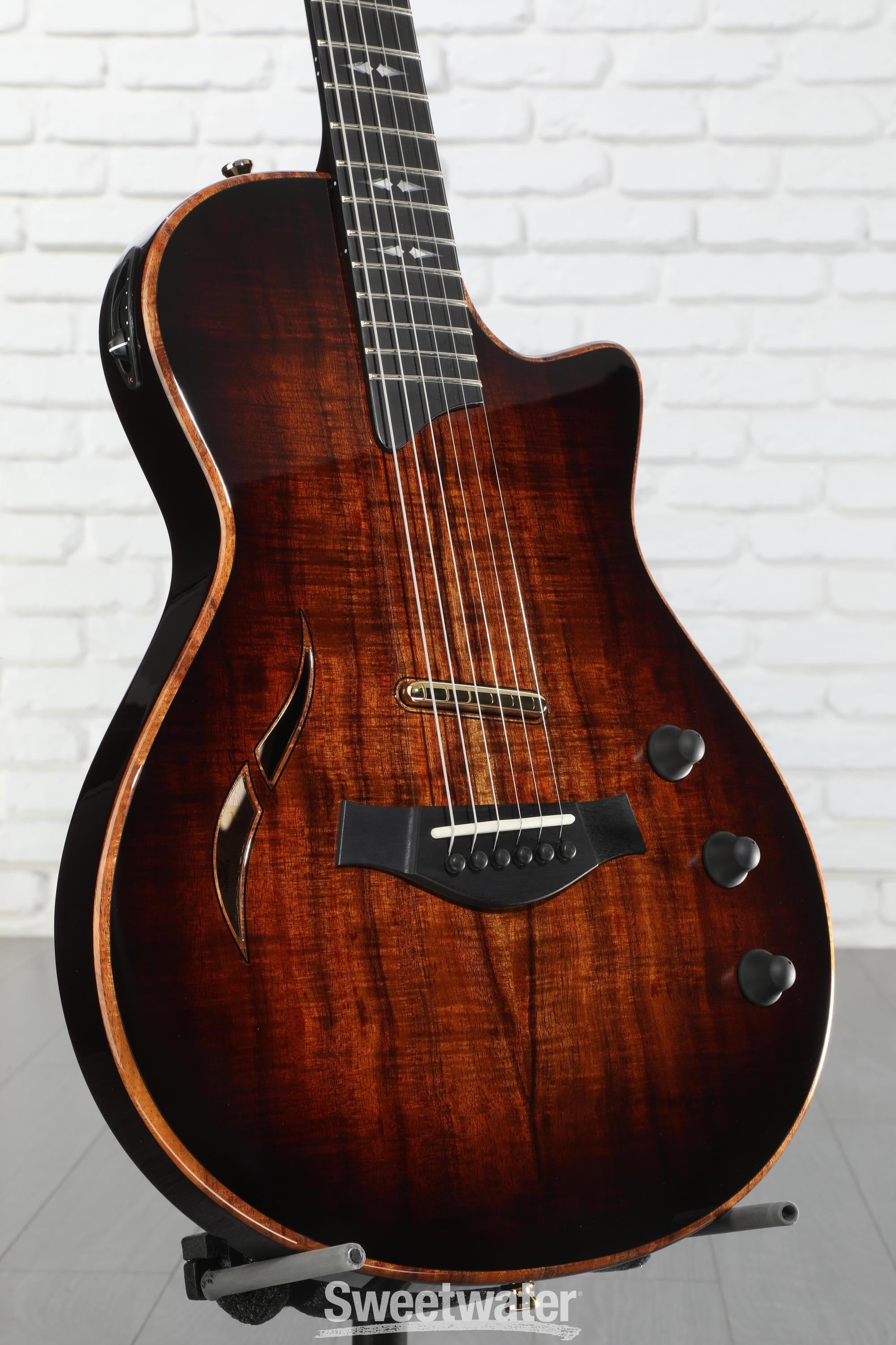 Taylor T5z Custom Koa Hollowbody Electric Guitar - Shaded Edge Burst