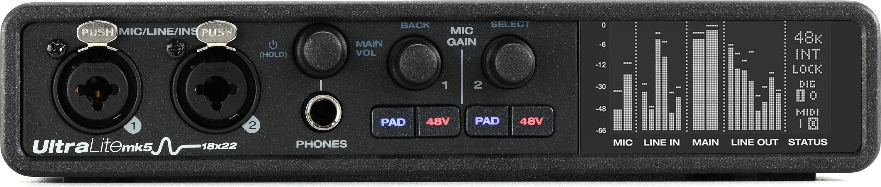 MOTU M64 USB / AVB Interface with MADI | Sweetwater