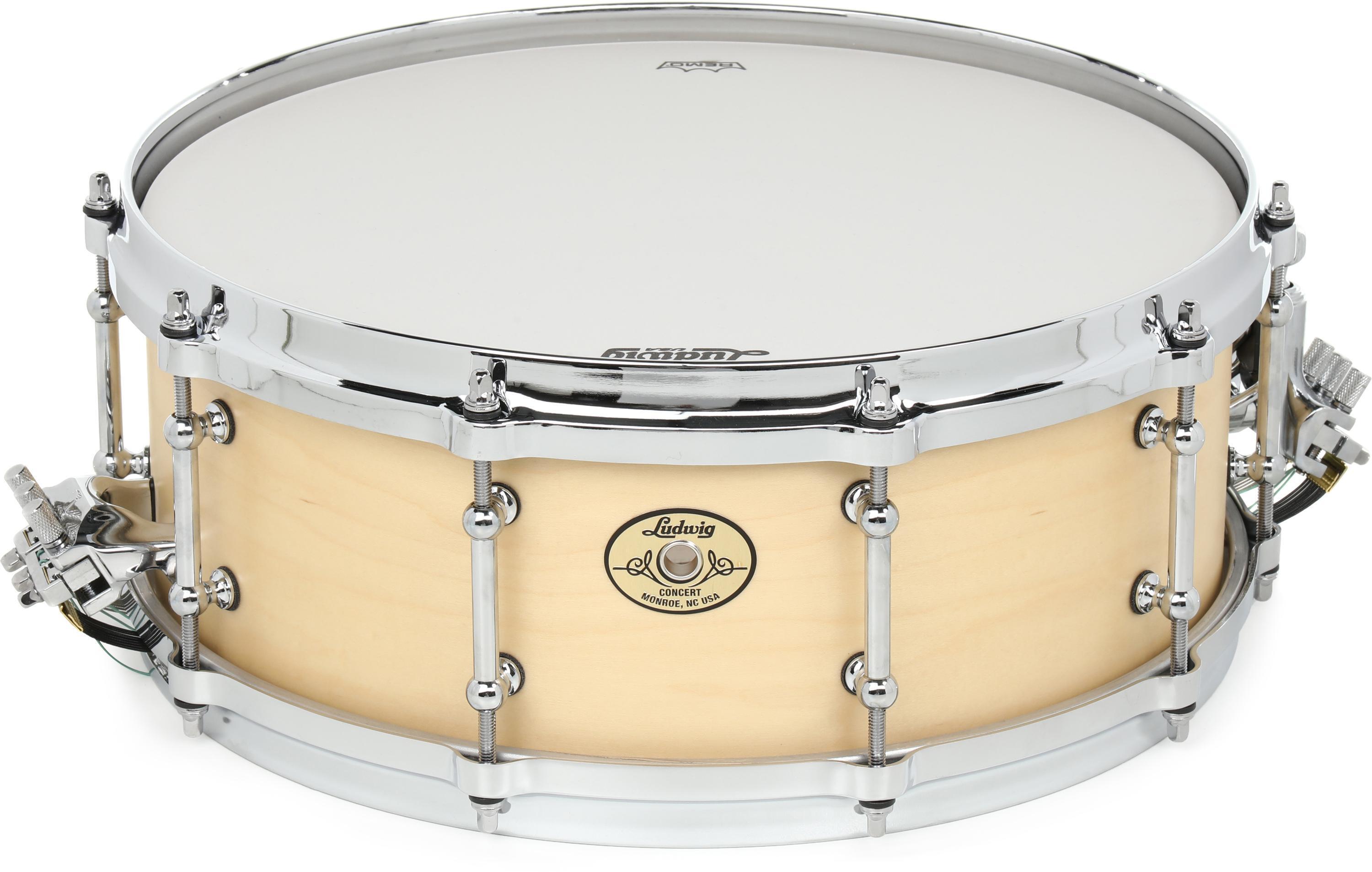 Ludwig Concert Snare Drum - 5 inches x 14 inches, Satin
