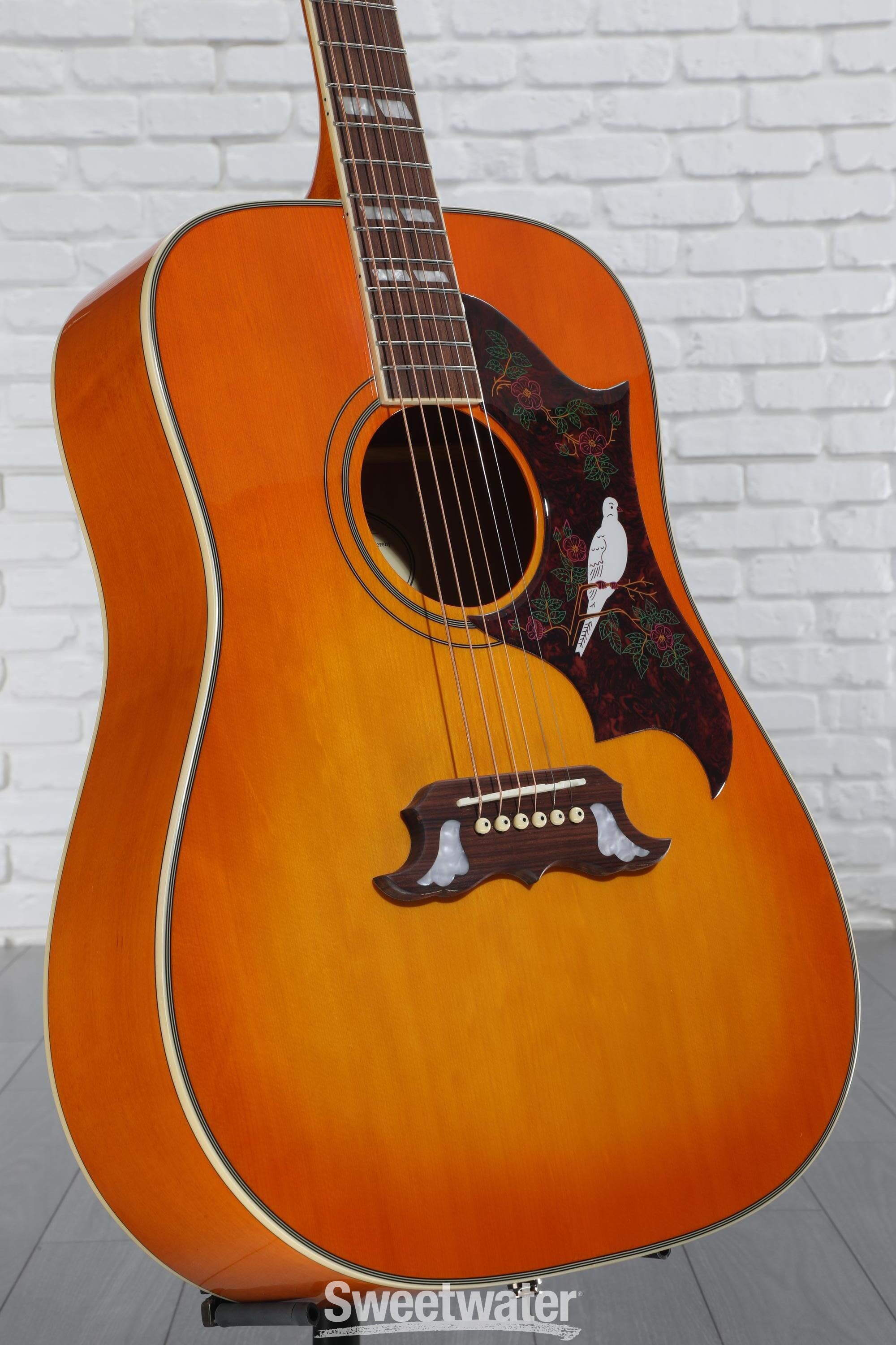 Epiphone Dove Studio Acoustic-electric Guitar - Violin Burst