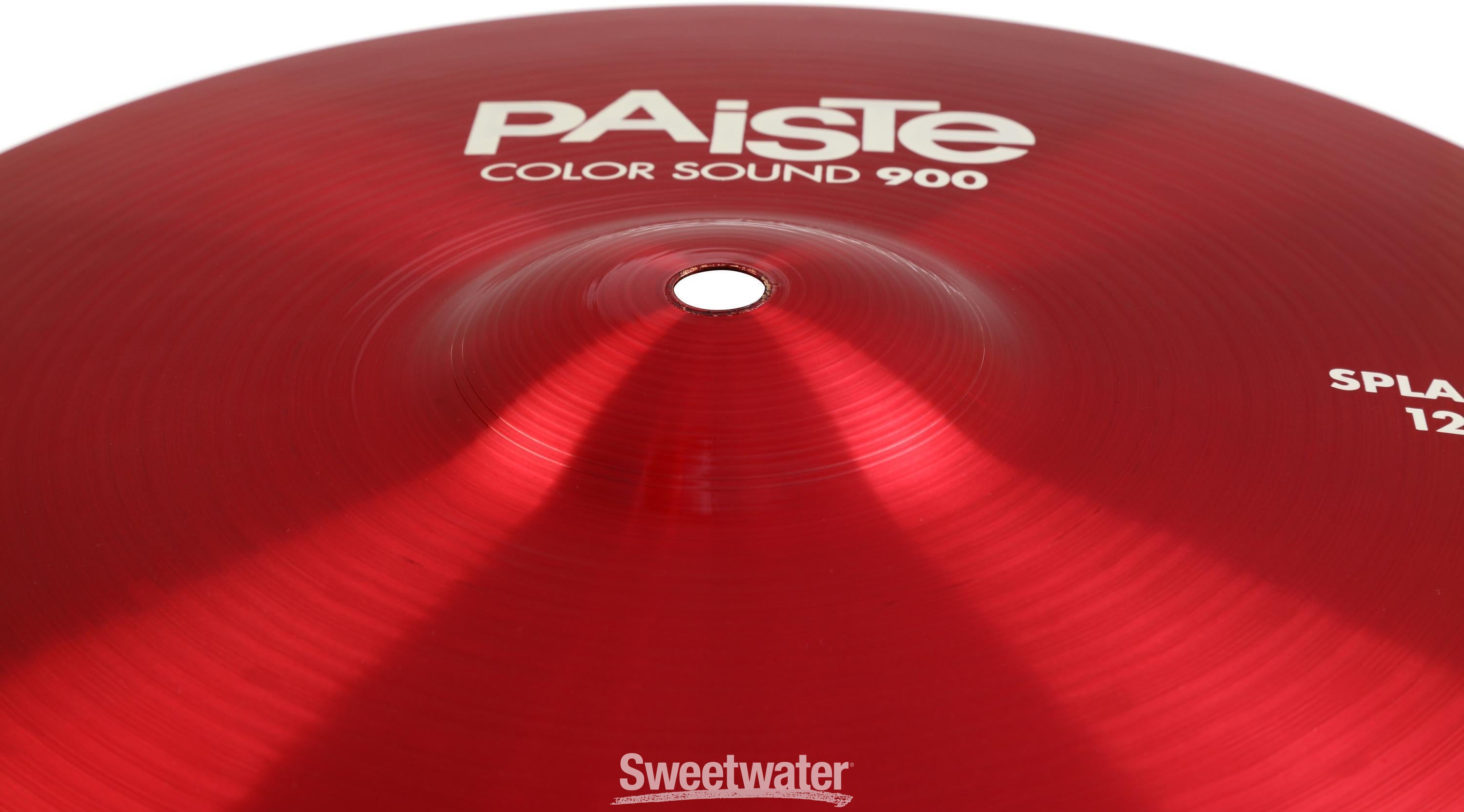 Paiste deals red cymbals