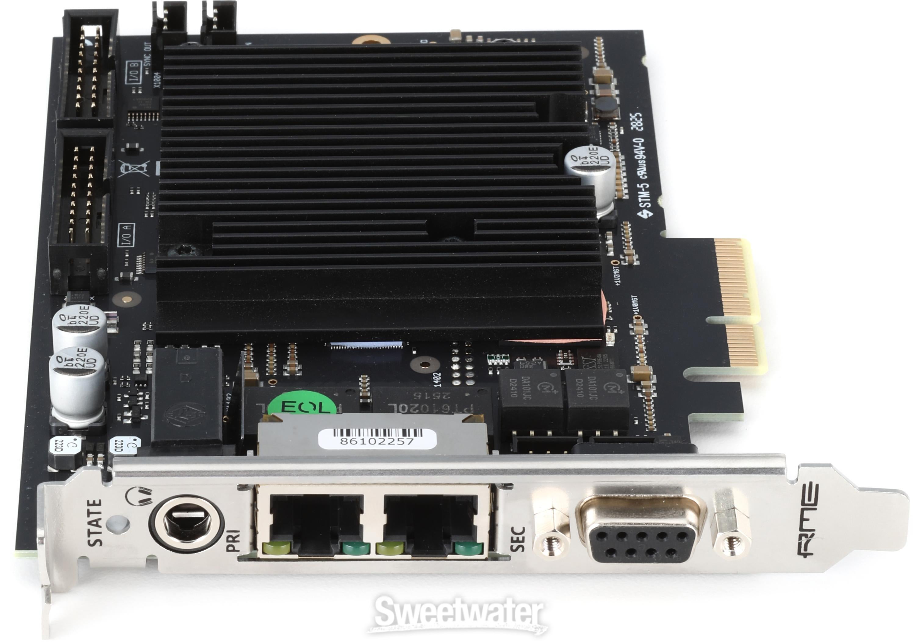 RME HDSPe AoX-M 128-channel PCIe Card with Milan | Sweetwater