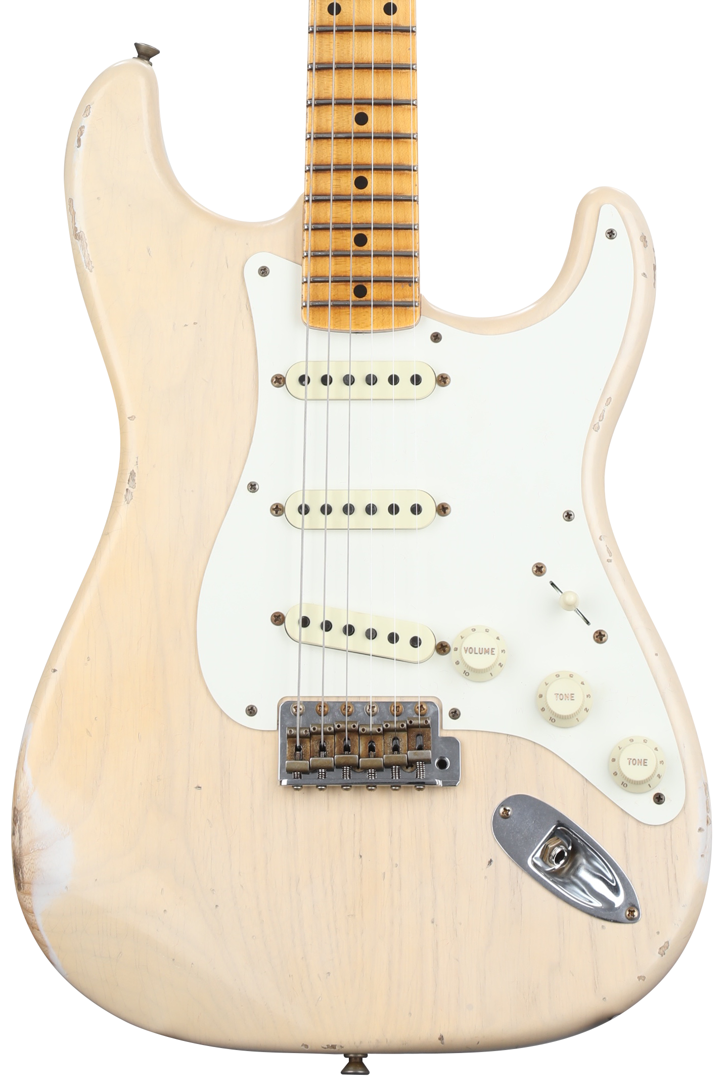 Fender Custom Shop Limited-edition '57 Stratocaster Relic - Aged White Blonde