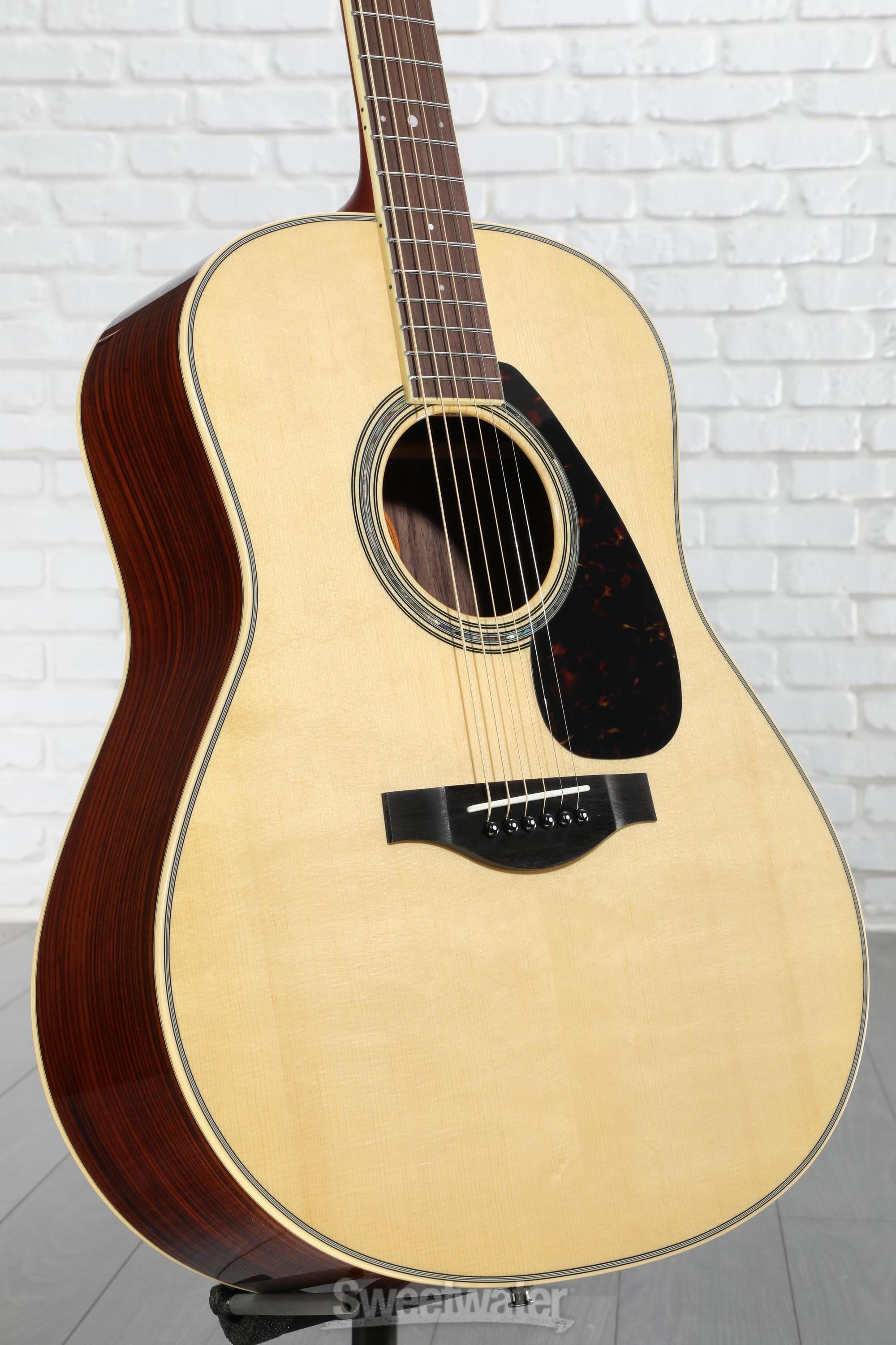 Yamaha LL6 ARE Original Jumbo Acoustic Guitar - Natural | Sweetwater