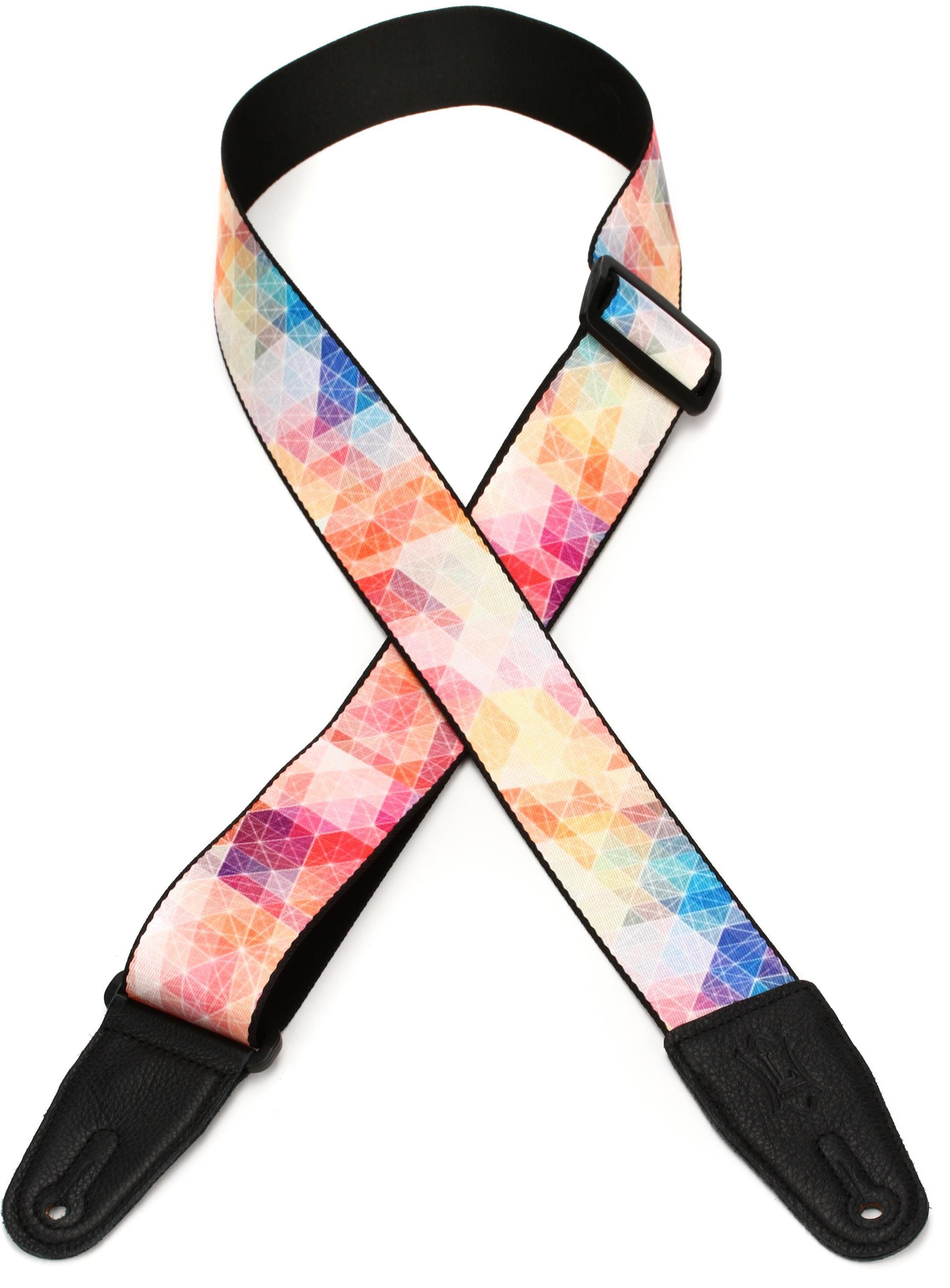 Photo of Levy's MDL8 Polyester Guitar Strap - Polygon