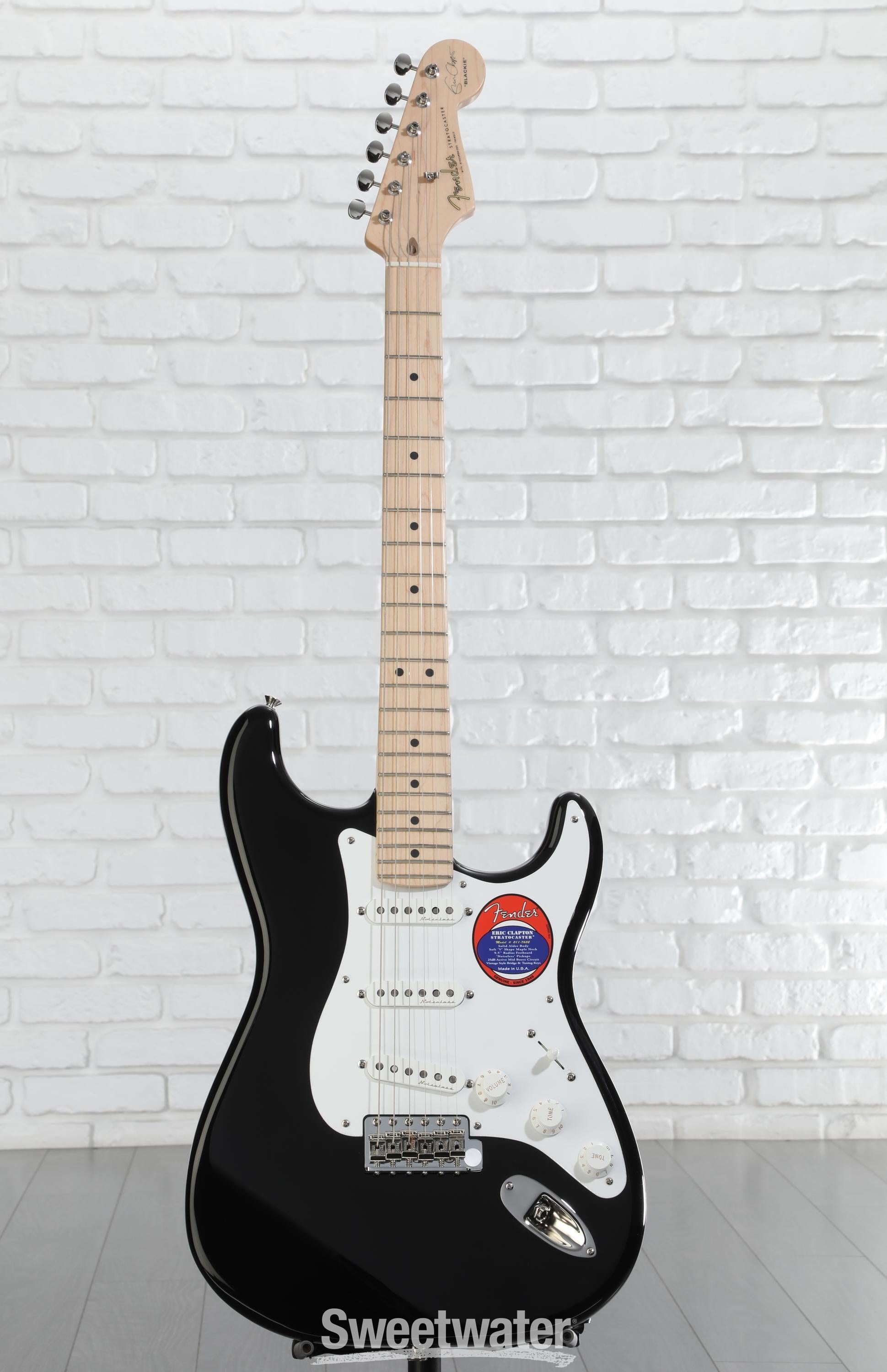 Fender Eric Clapton Stratocaster - Black with Maple