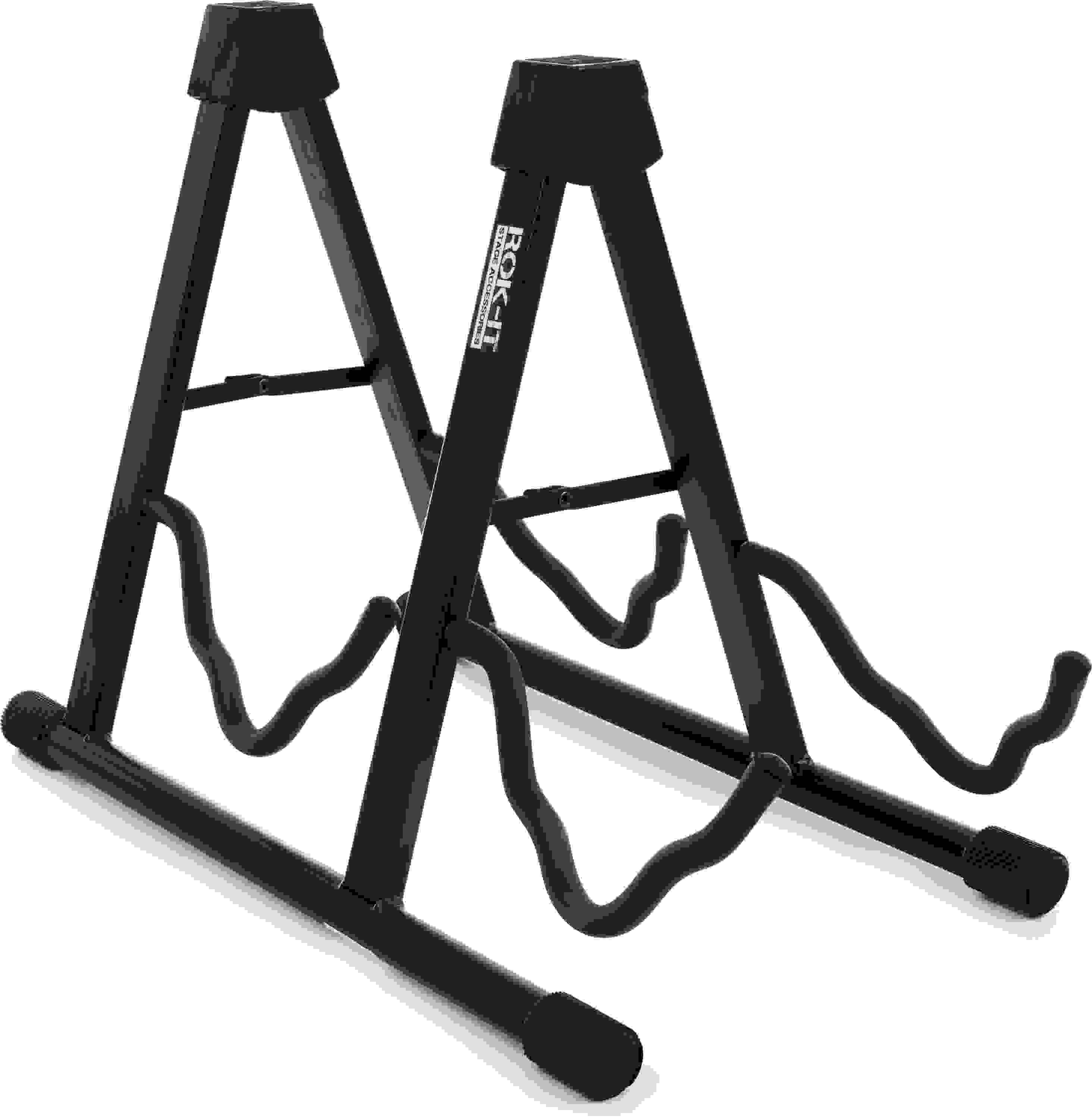 Rok-It RI-GTRAU2X Double A Frame Guitar Stand | Sweetwater