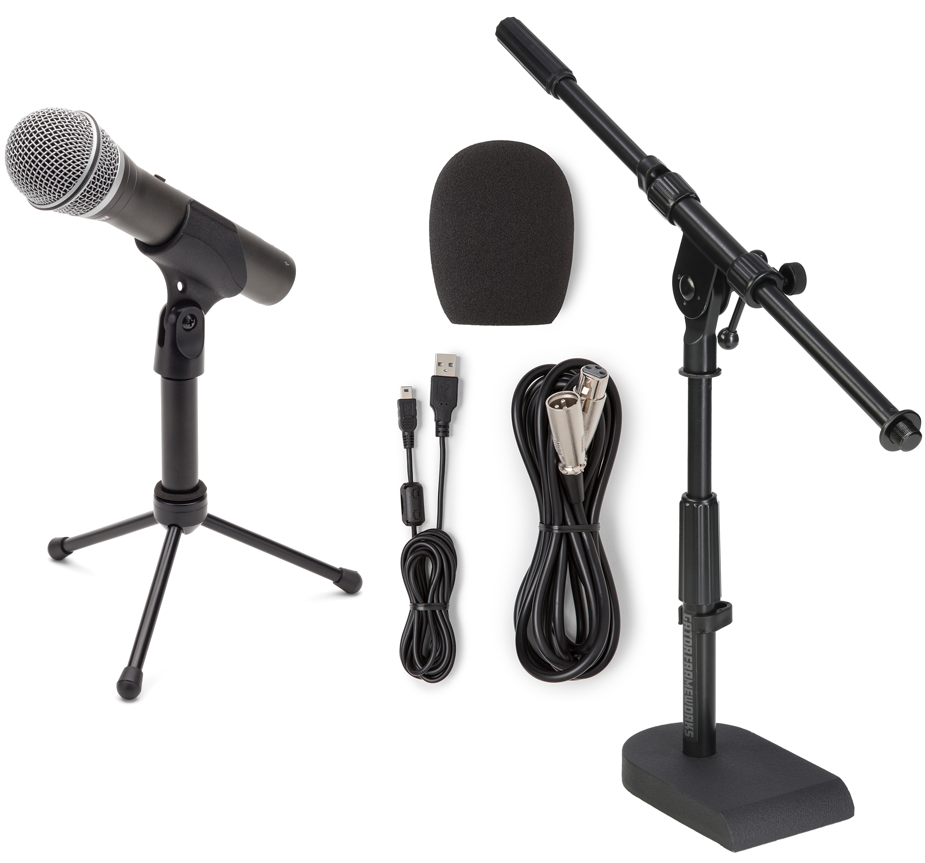 Samson Q2U Recording and Podcasting Pack USB/XLR Dynamic Samson Q2U Recording and Podcasting Pack USB/XLR Dynamic