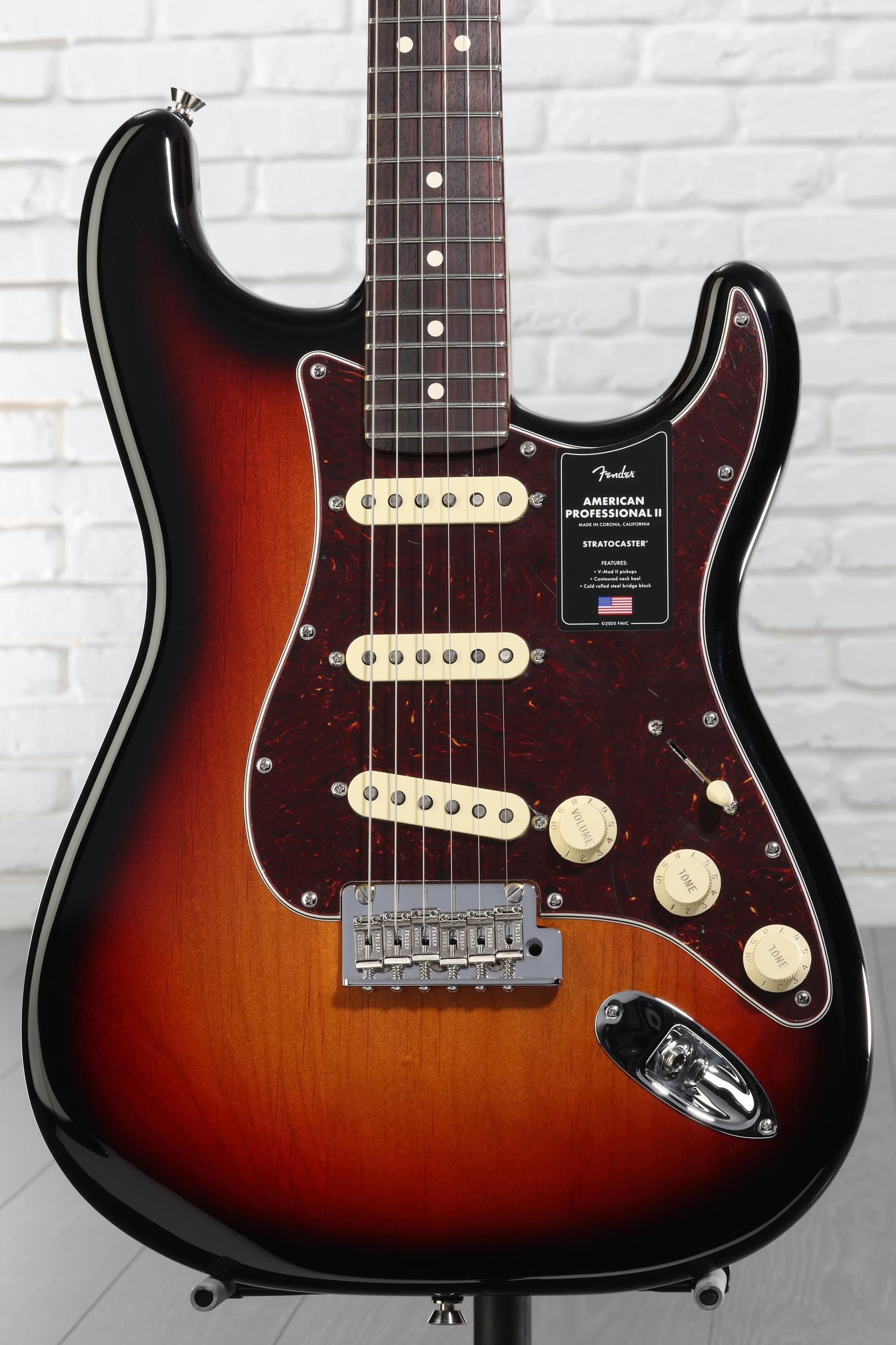 ギター Fender American professional strato Fender American Professional II Stratocaster - 3 Color Sunburst