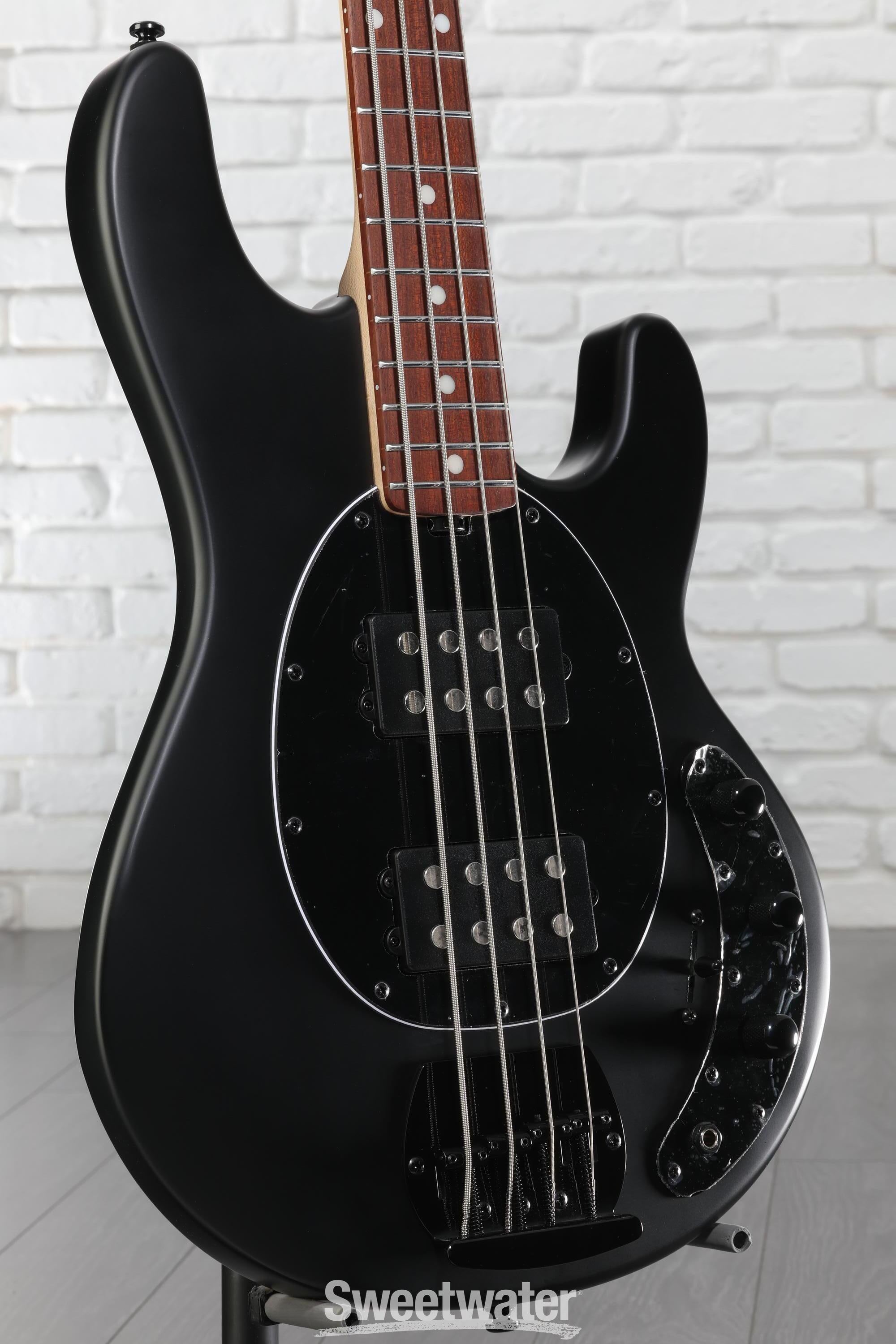MUSIC MAN StingRay Stealth Black ベース Sterling by Music Man StingRay Ray4HH Electric Bass Stealth Black
