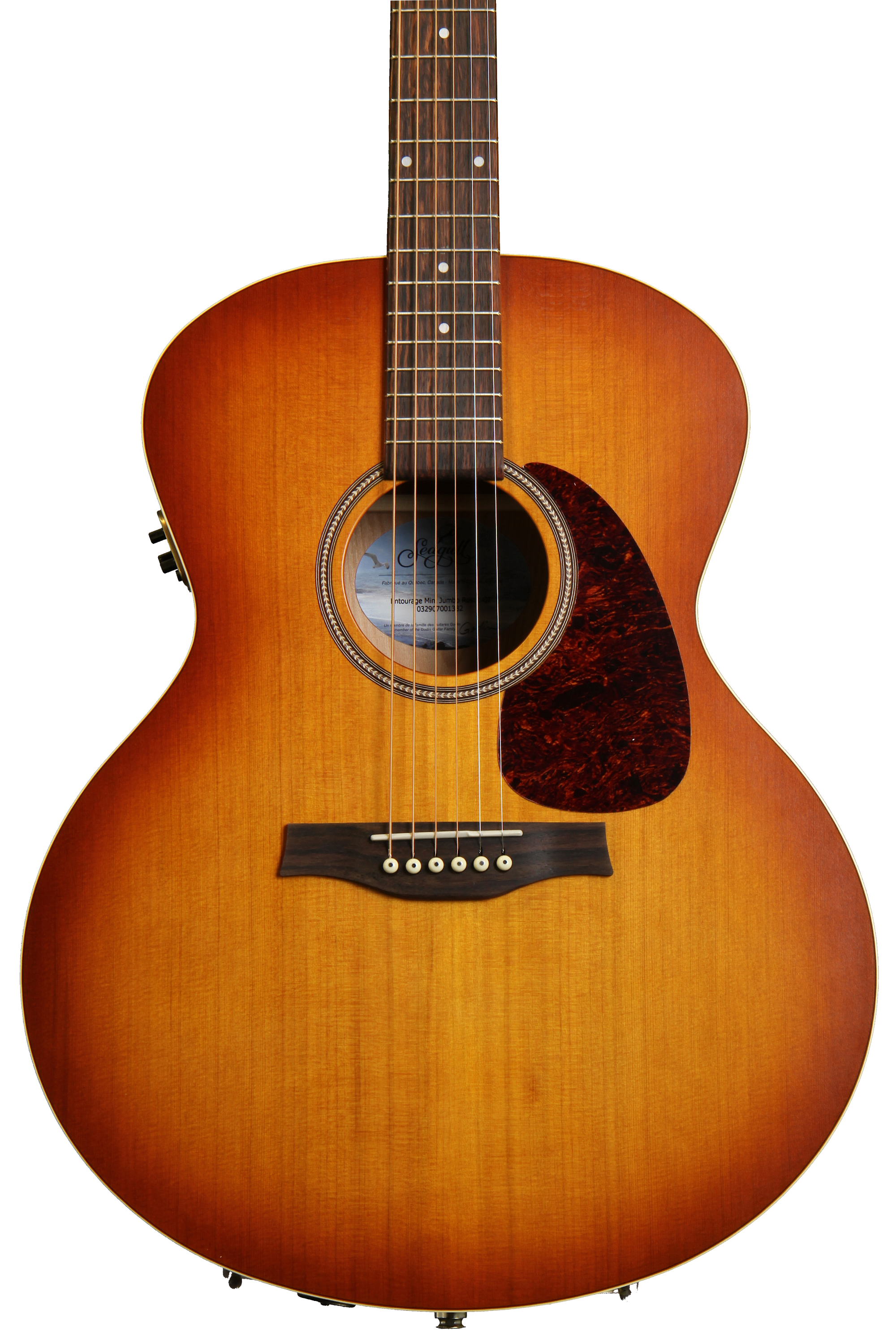 Seagull Entourage Jumbo Rustic シーガル Seagull Guitars Entourage Rustic Mini Jumbo - Rustic Burst