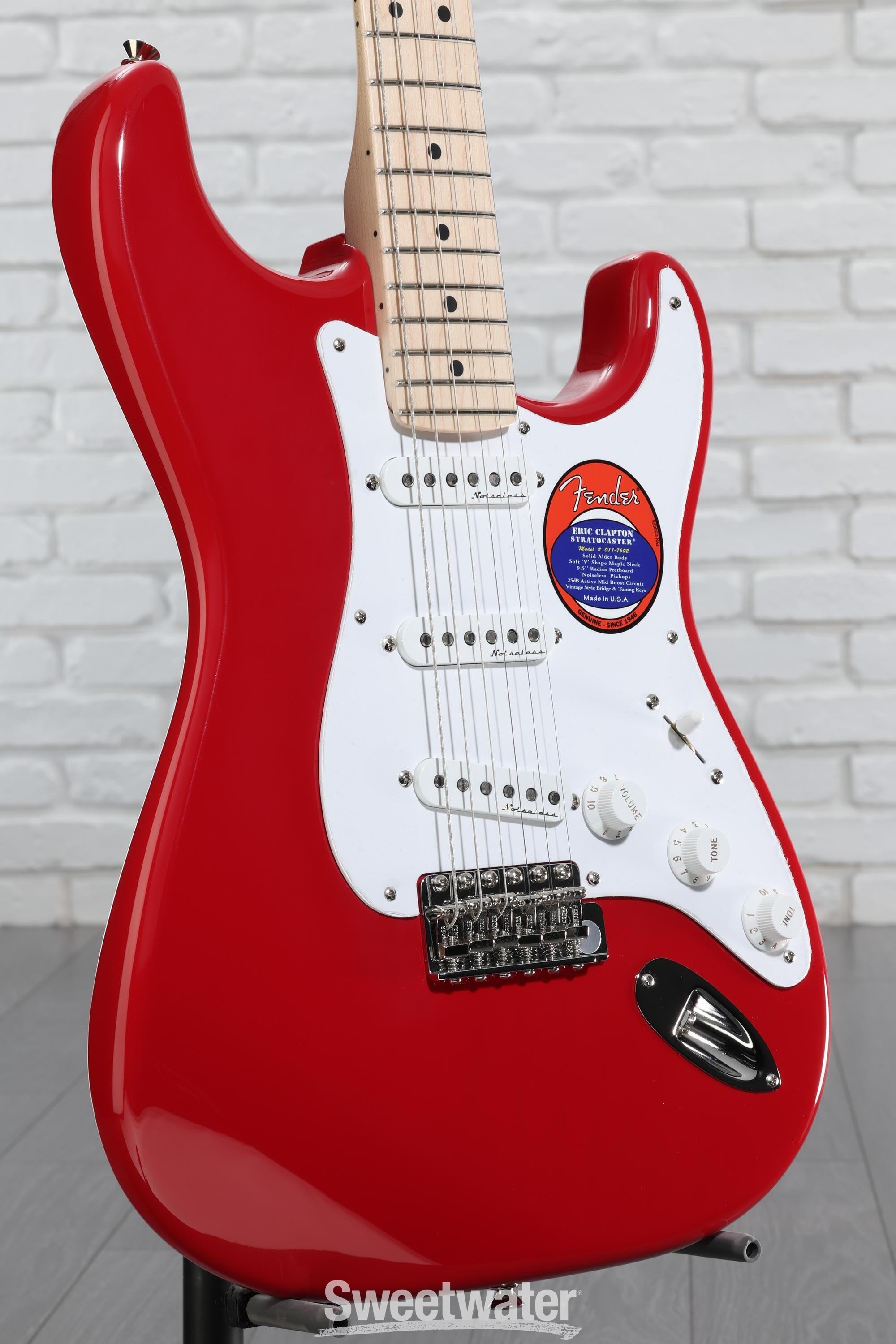 Fender Eric Clapton Stratocaster - Torino Red with Maple
